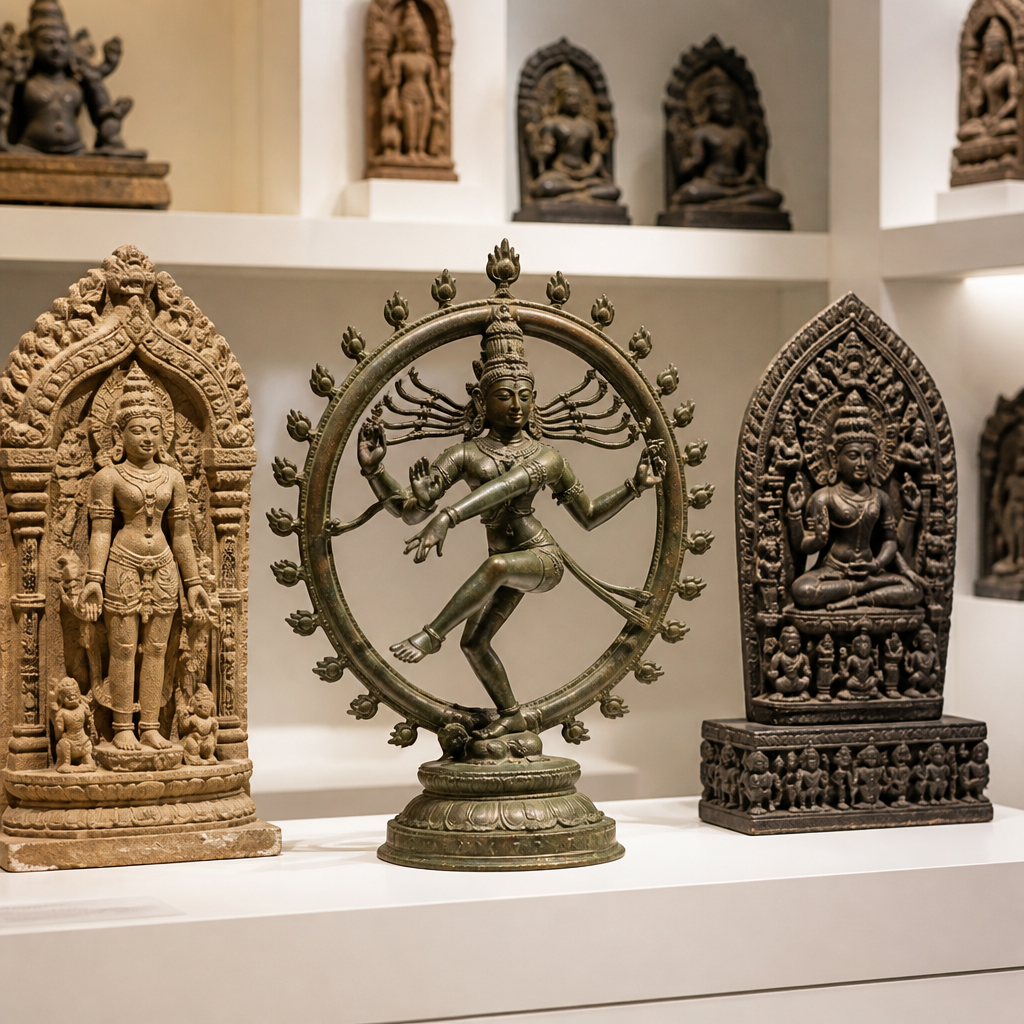 Indian Hindu Sculpture: Chola Bronze to Rajasthani Stone