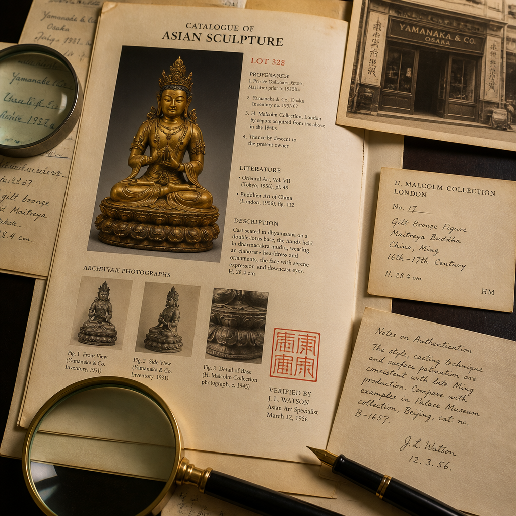 Museum-Quality Asian Art: Standards, Provenance & What Buyers Need to Know