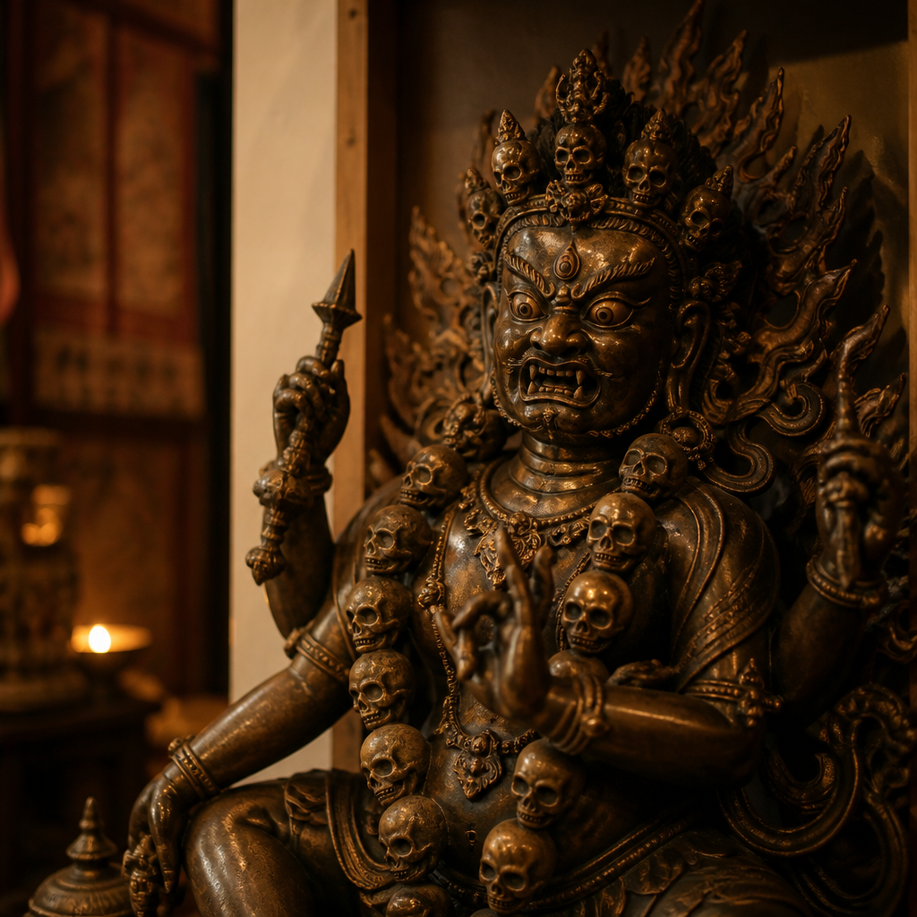 Vajrayana Buddhist Sculpture: Fierce Protector Deities