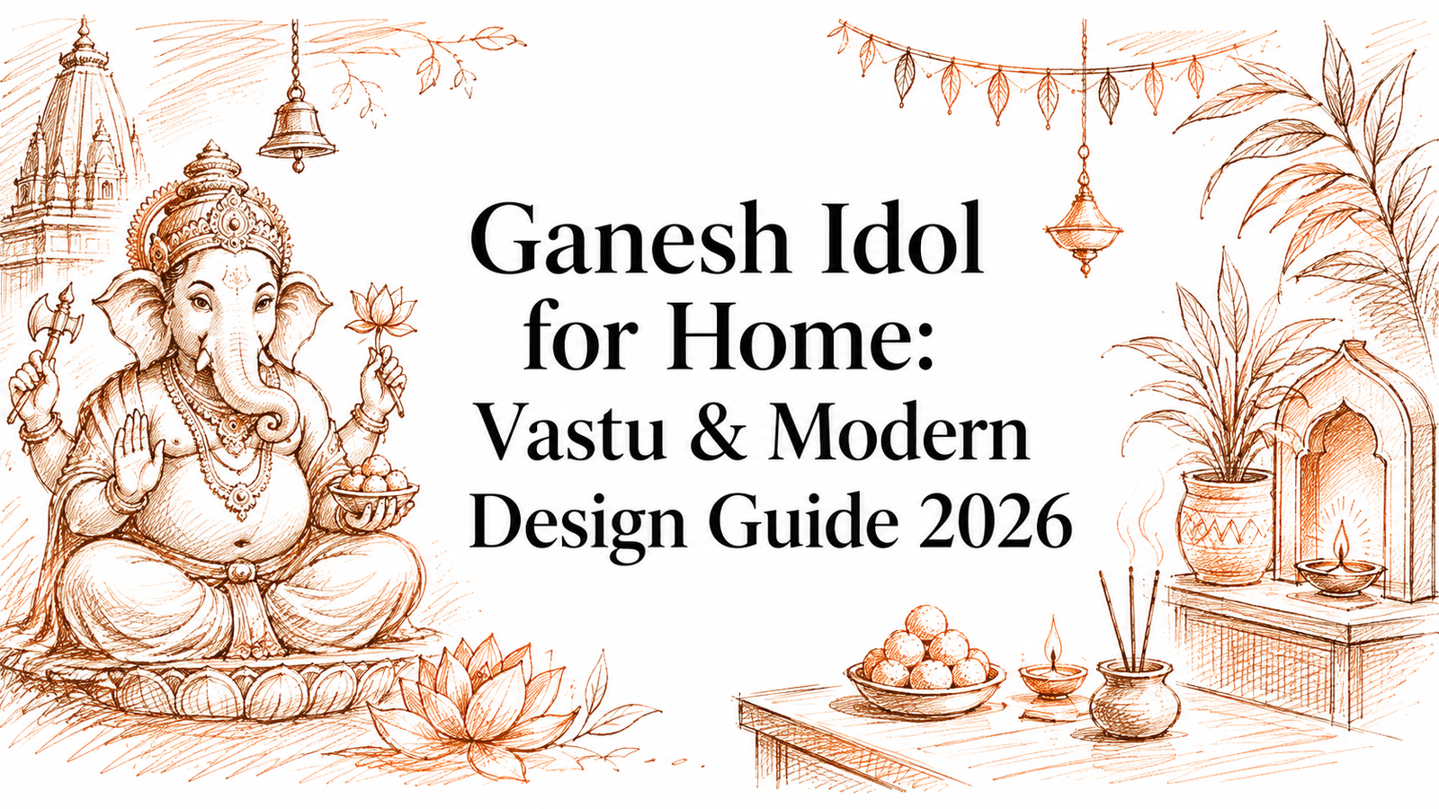 Ganesh Idol for Home: Vastu & Modern Design Guide 2026