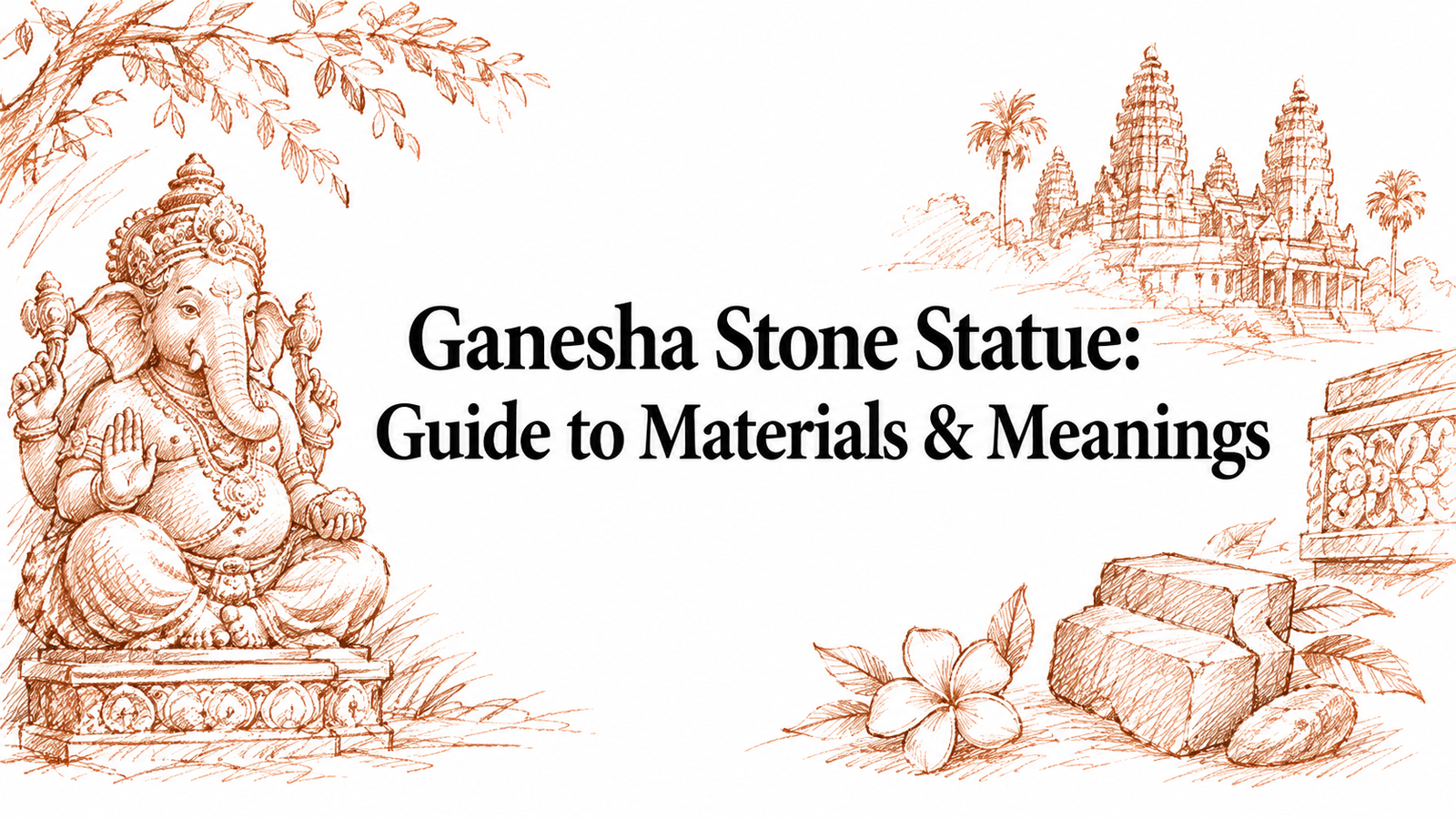 Ganesha Stone Statue: Guide to Materials & Meanings