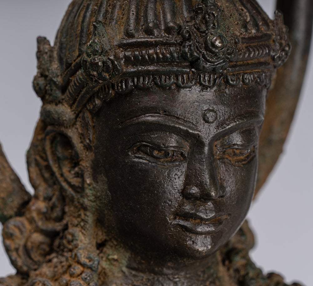 Bodhisattva Statue - Antique Indonesian Style Javanese Avalokitesvara Bodhisattva Statue - 51cm/20"