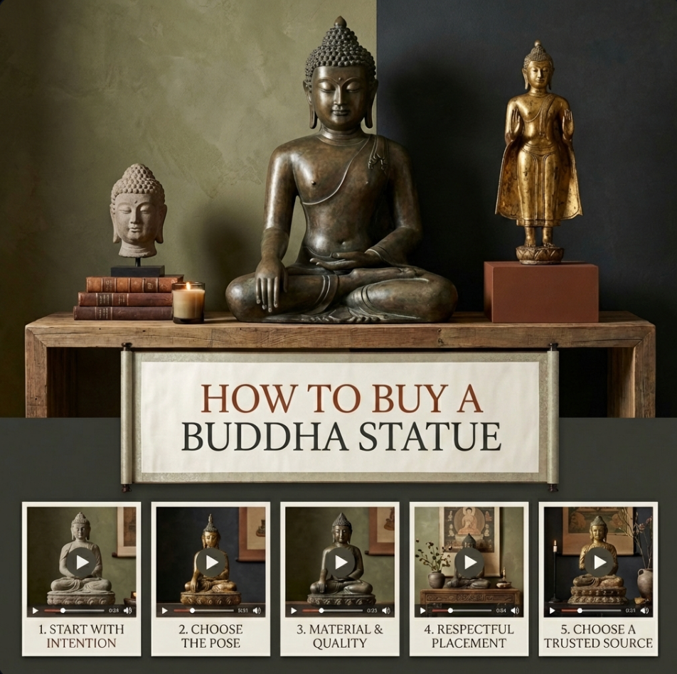 How to Buy a Buddha Statue: 5 Essential Steps for a Meaningful Choice