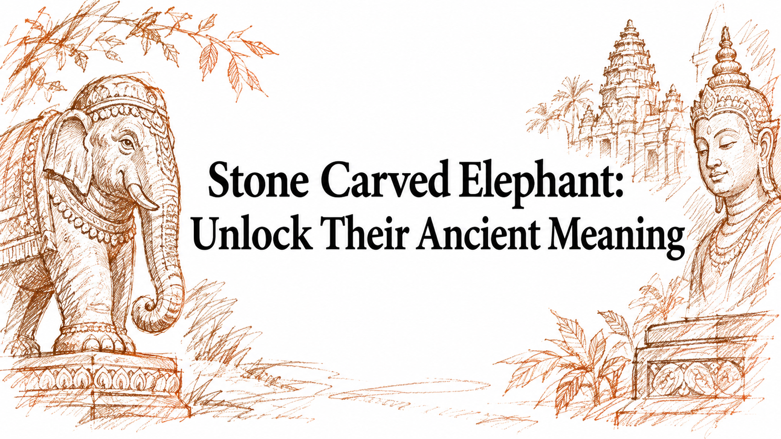 Stone Carved Elephant: Unlock Their Ancient Meaning