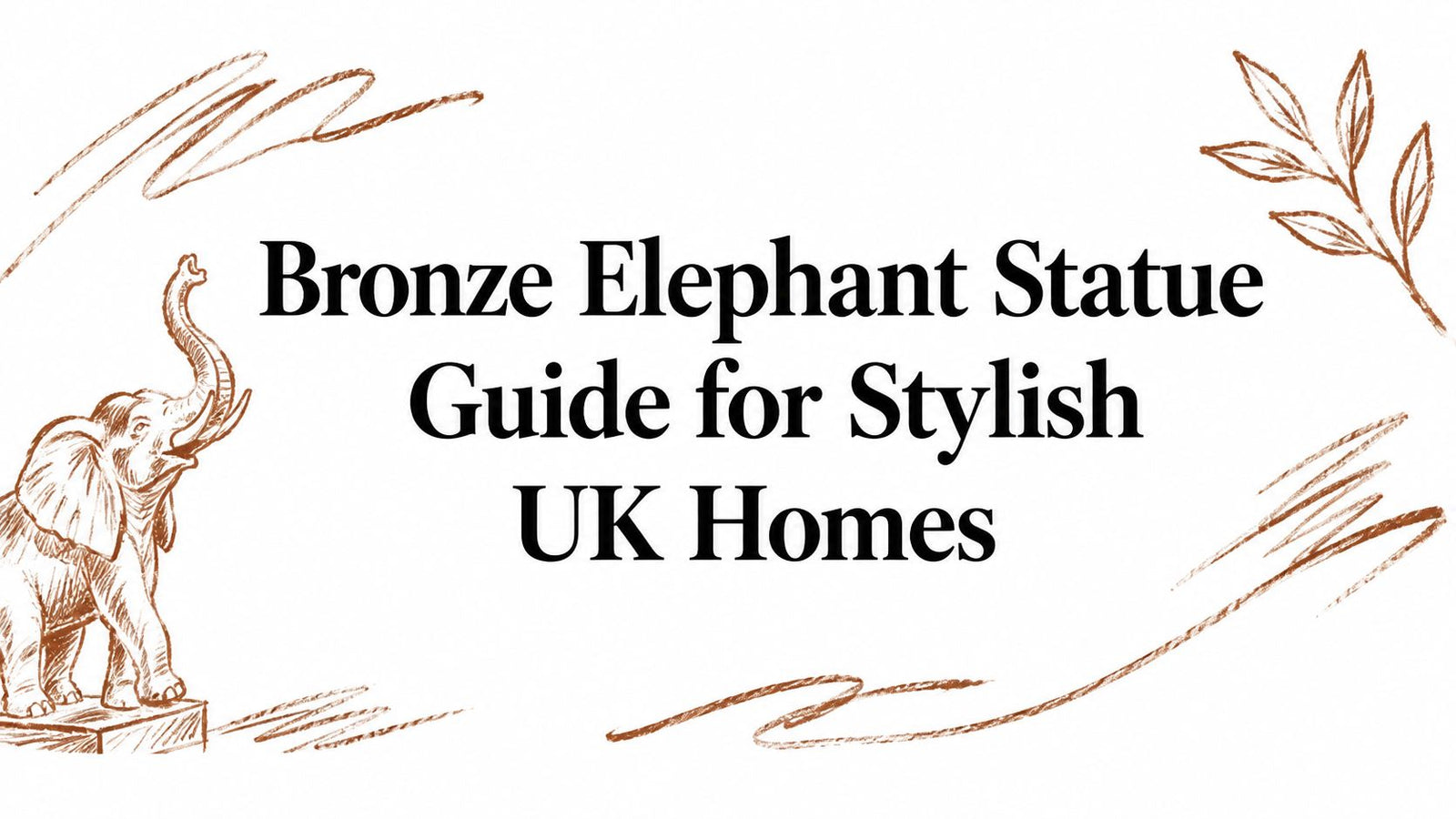 Bronze Elephant Statue Guide for Stylish UK Homes