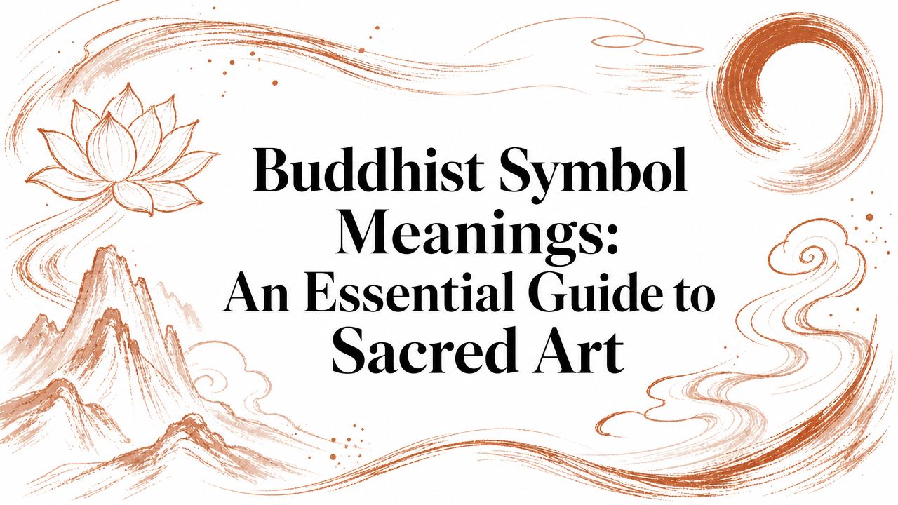 Buddhist Symbol Meanings: An Essential Guide to Sacred Art