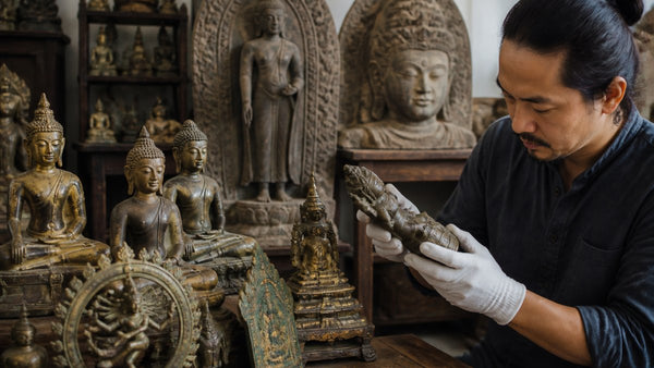 Common Symbols in Antique Buddhist Iconography