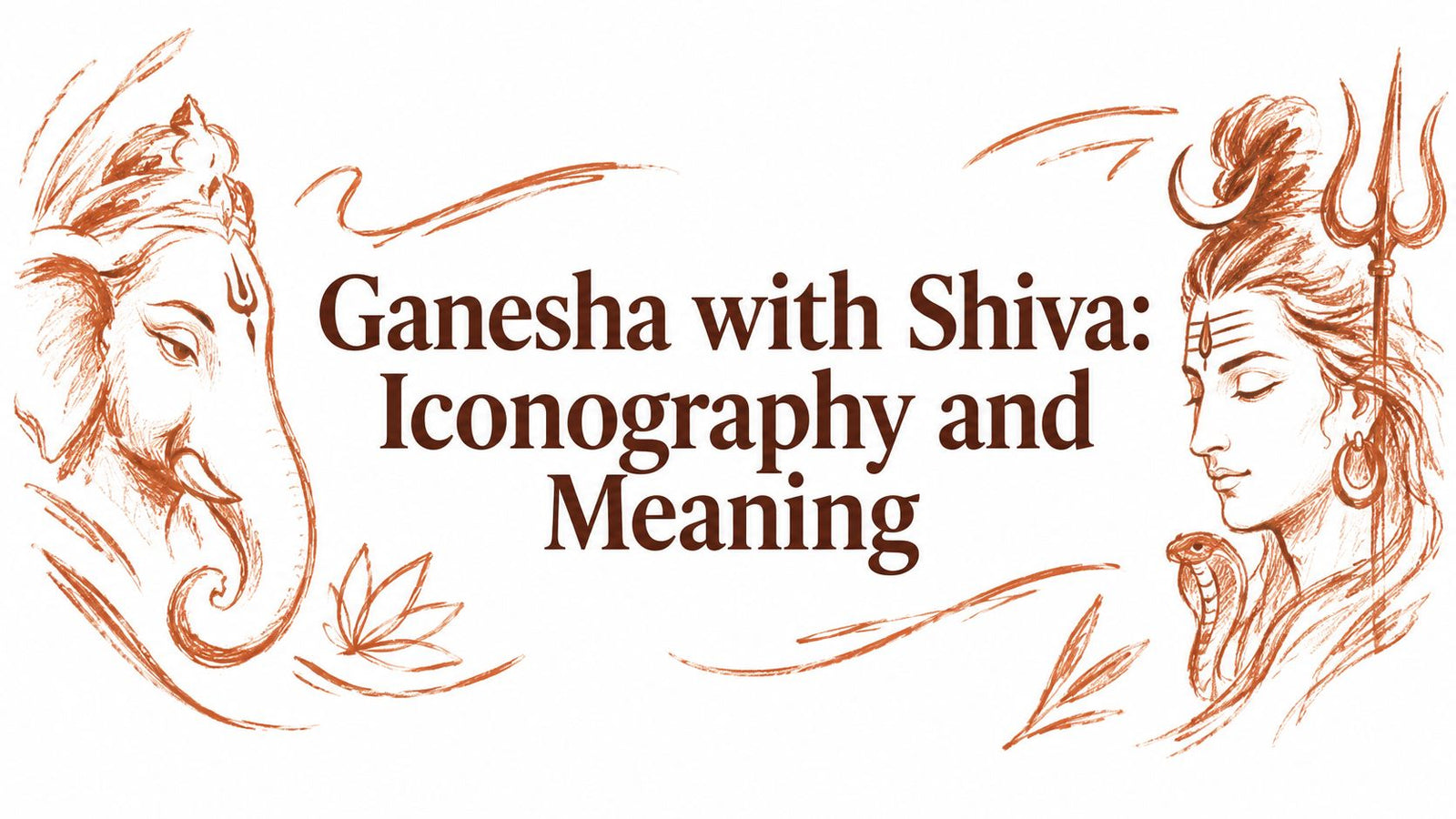 Ganesha with Shiva: Iconography and Meaning
