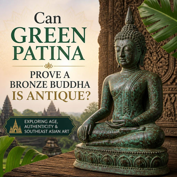 Can Green Patina Prove a Bronze Buddha Is Antique? What Patina Can—and Cannot—Tell You