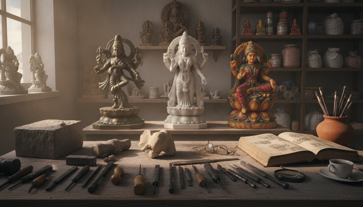 Hindu Statues: A Complete Guide to Deities, Materials & Care