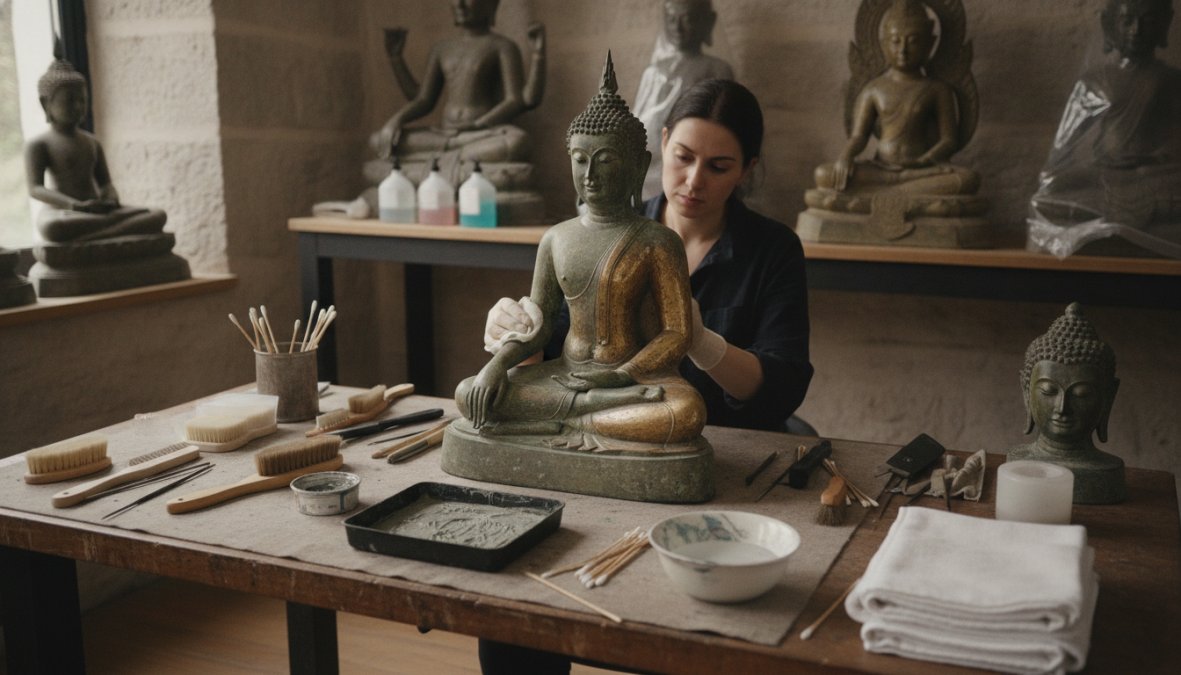 How to Clean Bronze Religious Statues: A Complete Guide