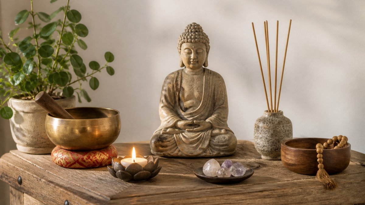 Meditation Altar Decor for Beginners: Step-by-Step Setup