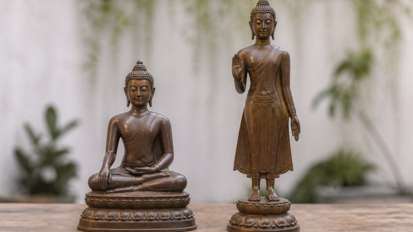 Sitting vs Standing Buddha Statue Meaning: A Complete Guide