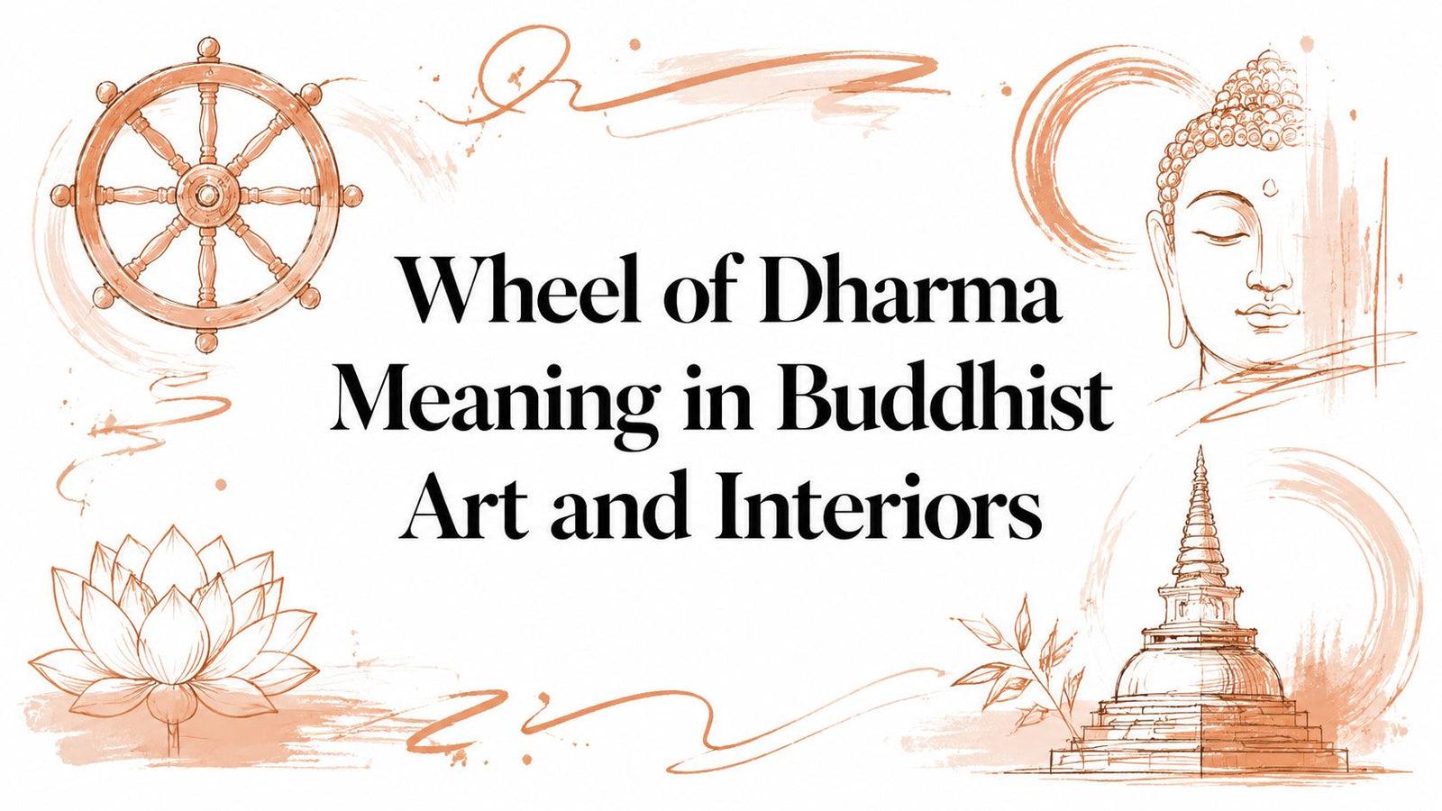 Wheel of Dharma Meaning in Buddhist Art and Interiors