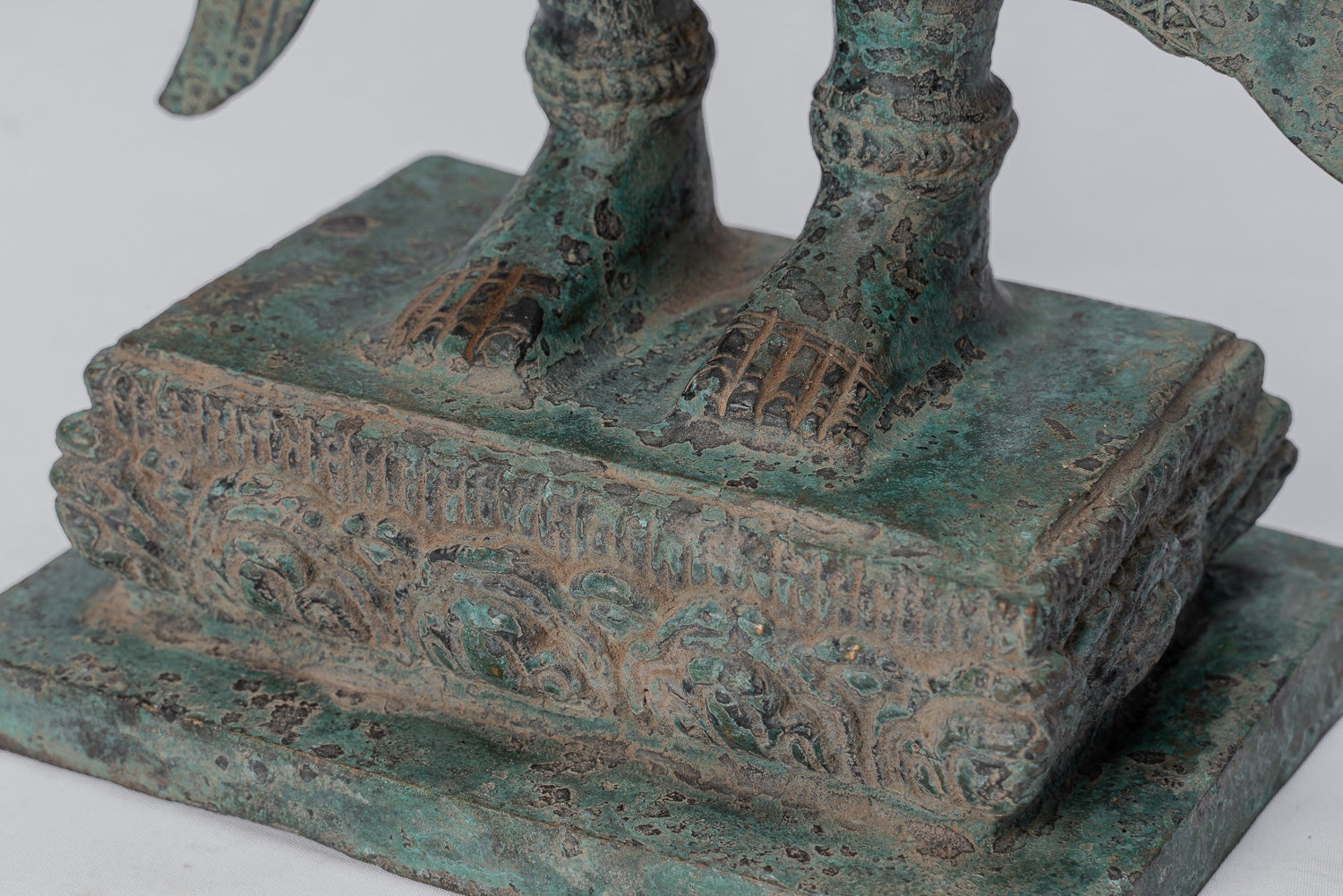 Statua Apsara - Antique Khmer in stile Khmer Bronzo Angkor Wat Apsara o Angel Statue - 62cm/25 "