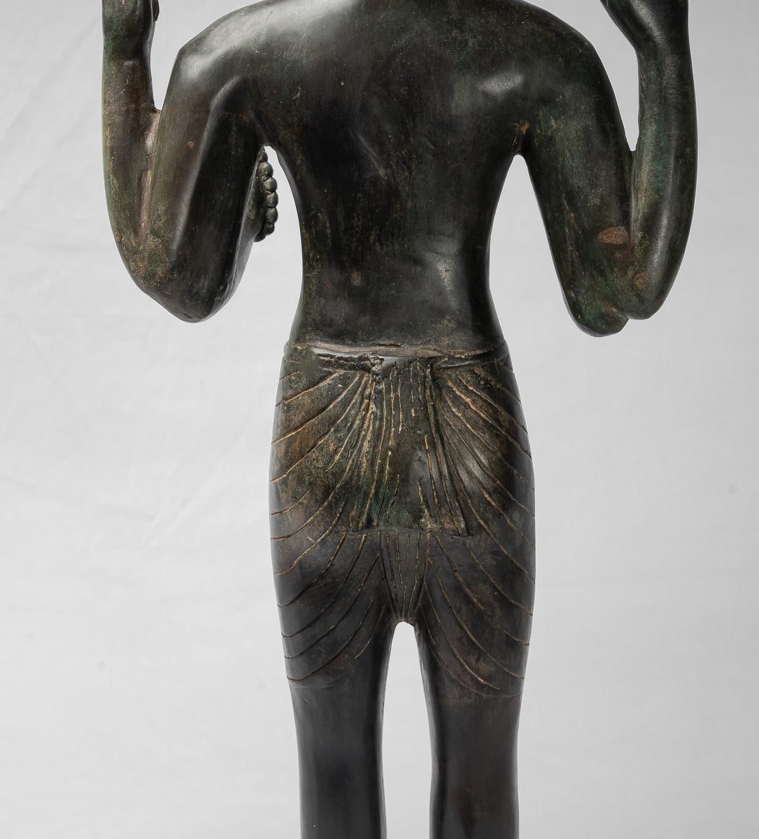 Statue Vishnu - Antique Thai Style Standing Vishnu Statua - 94cm/38 "