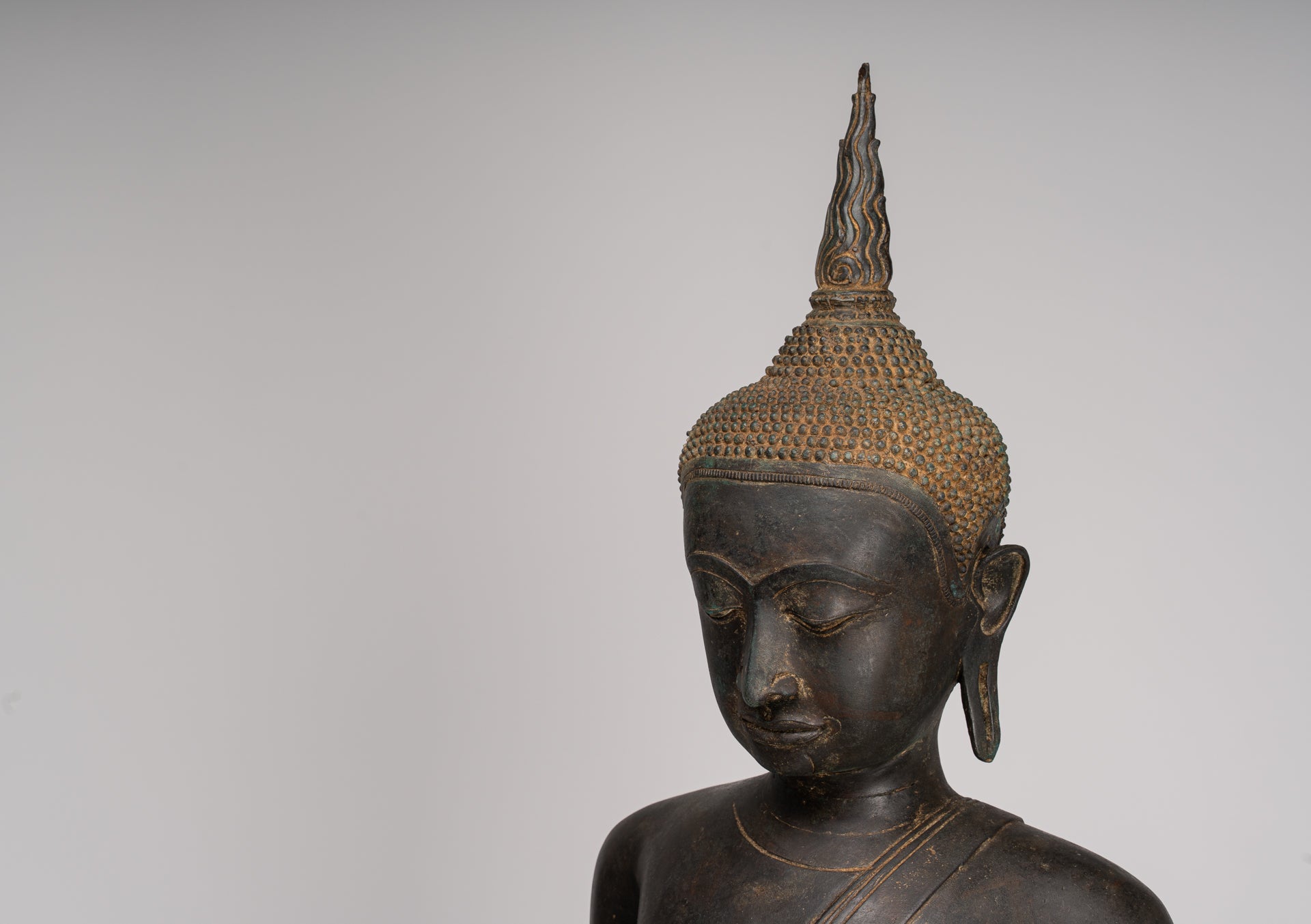 Estatua de Buda de Buda de Bronce de Estilo Thai Tailandés de Tailandia - Estatua de Buda - 150cm/60 "