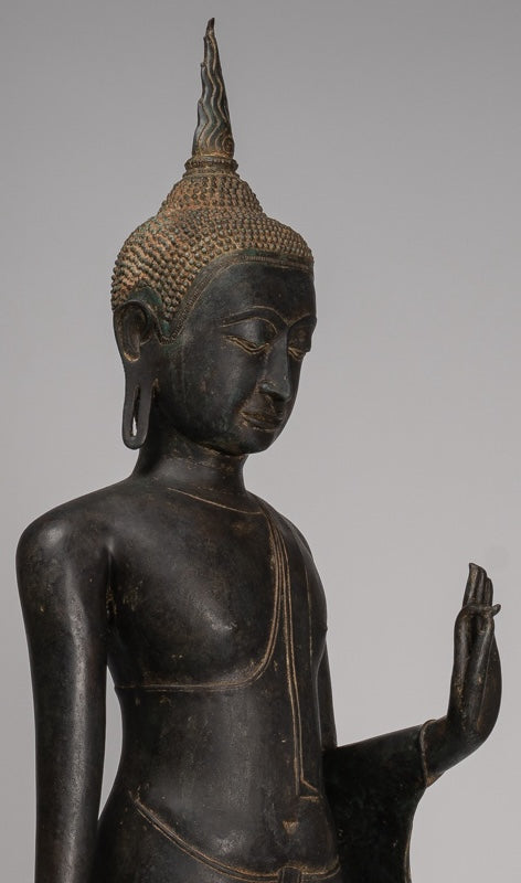 Estatua de Buda de Buda de Bronce de Estilo Thai Tailandés de Tailandia - Estatua de Buda - 150cm/60 "