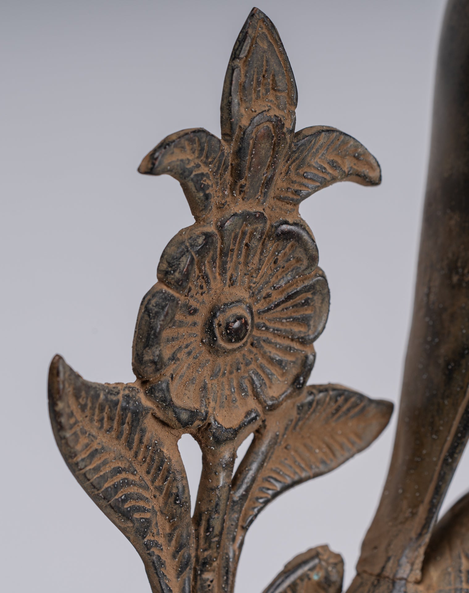 Statua Lama - Antique in stile Tibet Seduto Insegnamento Lama Statua - 33cm/13 "