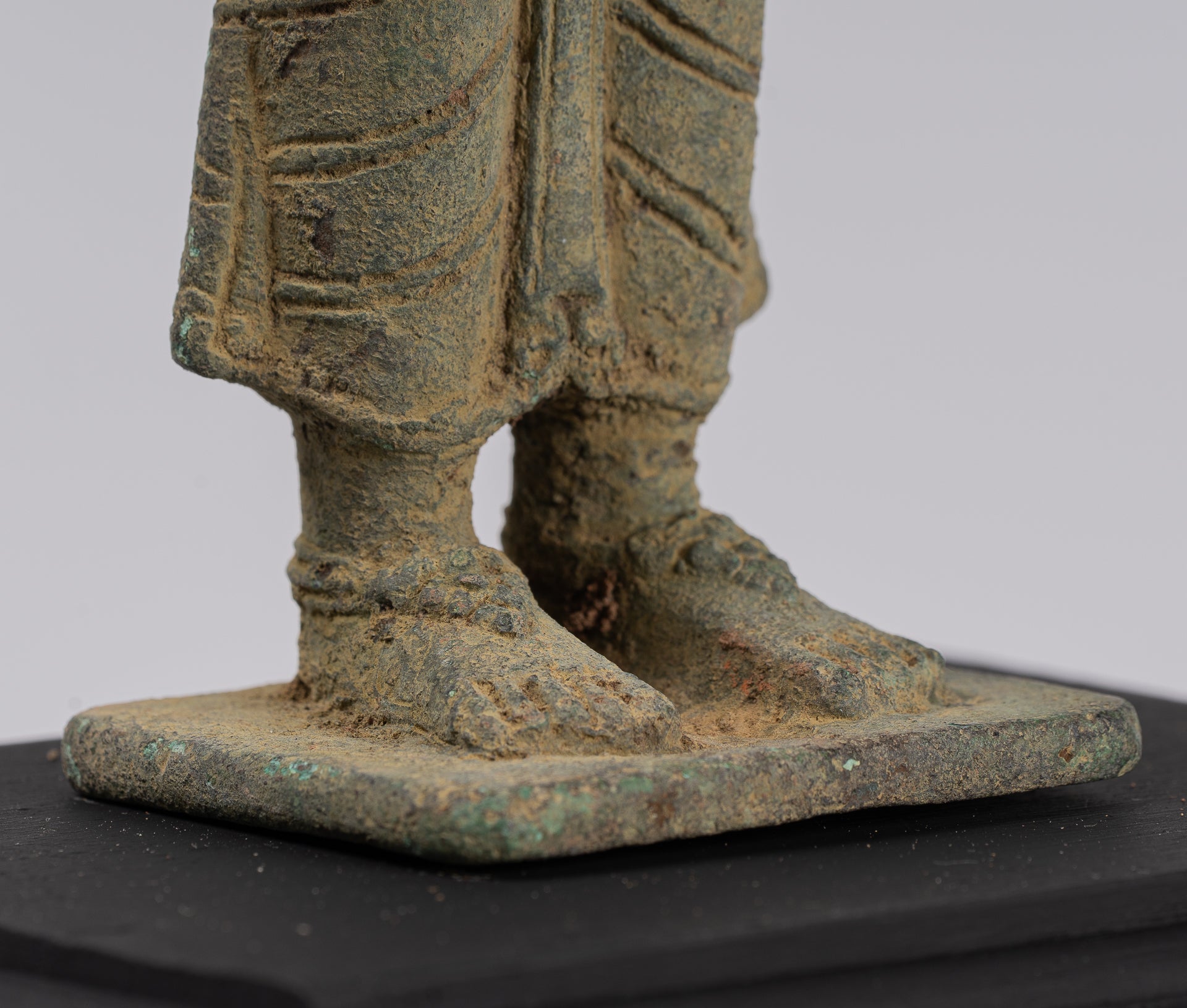 Lokeshvara - Antique Indonesian Style Majapahit Standing Bronze Lokeshvara Statue - 39cm/16"