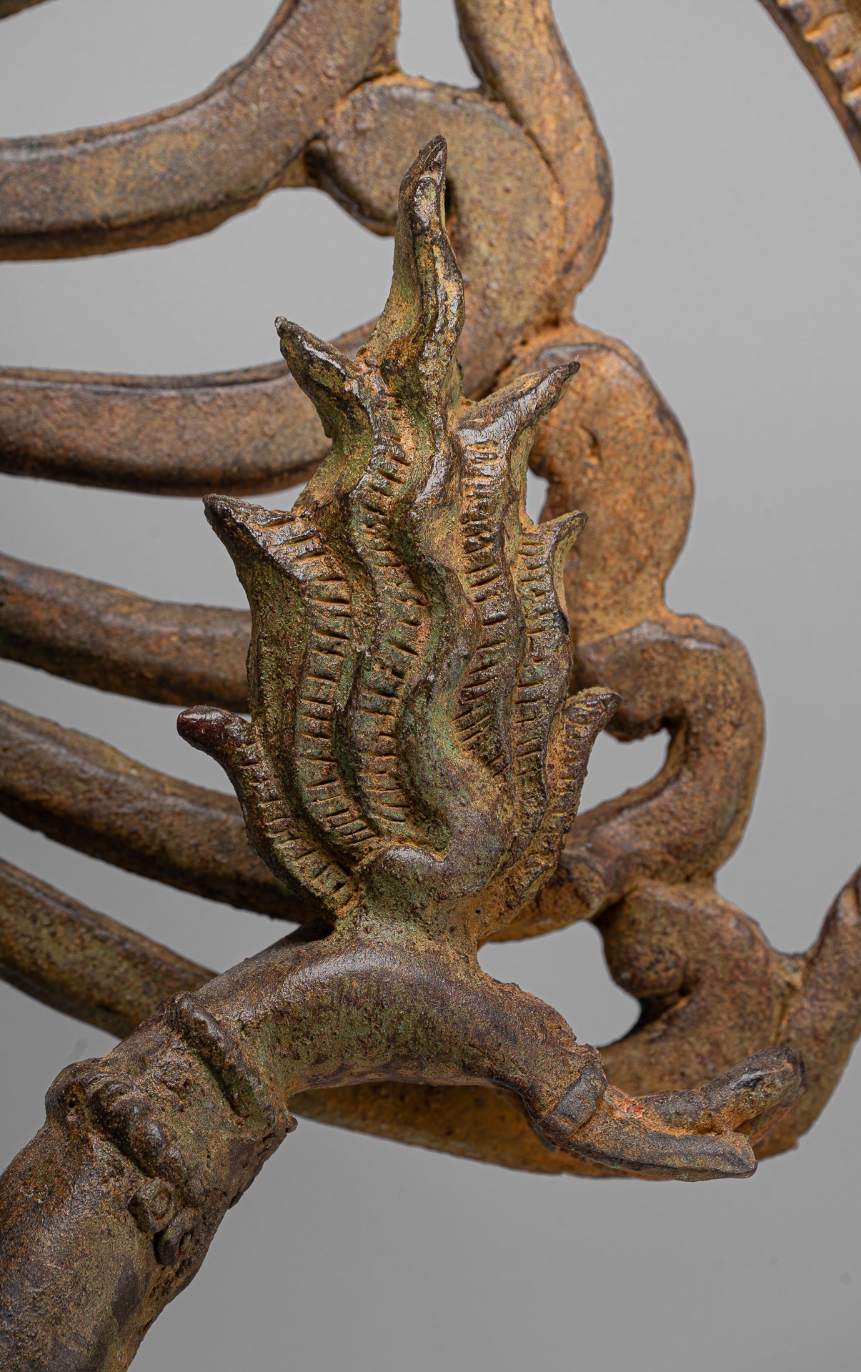 Large Shiva Statue - Antique Indian Style Bronze Dancing Shiva statue as Lord Nataraja - 109cm(44") Tall