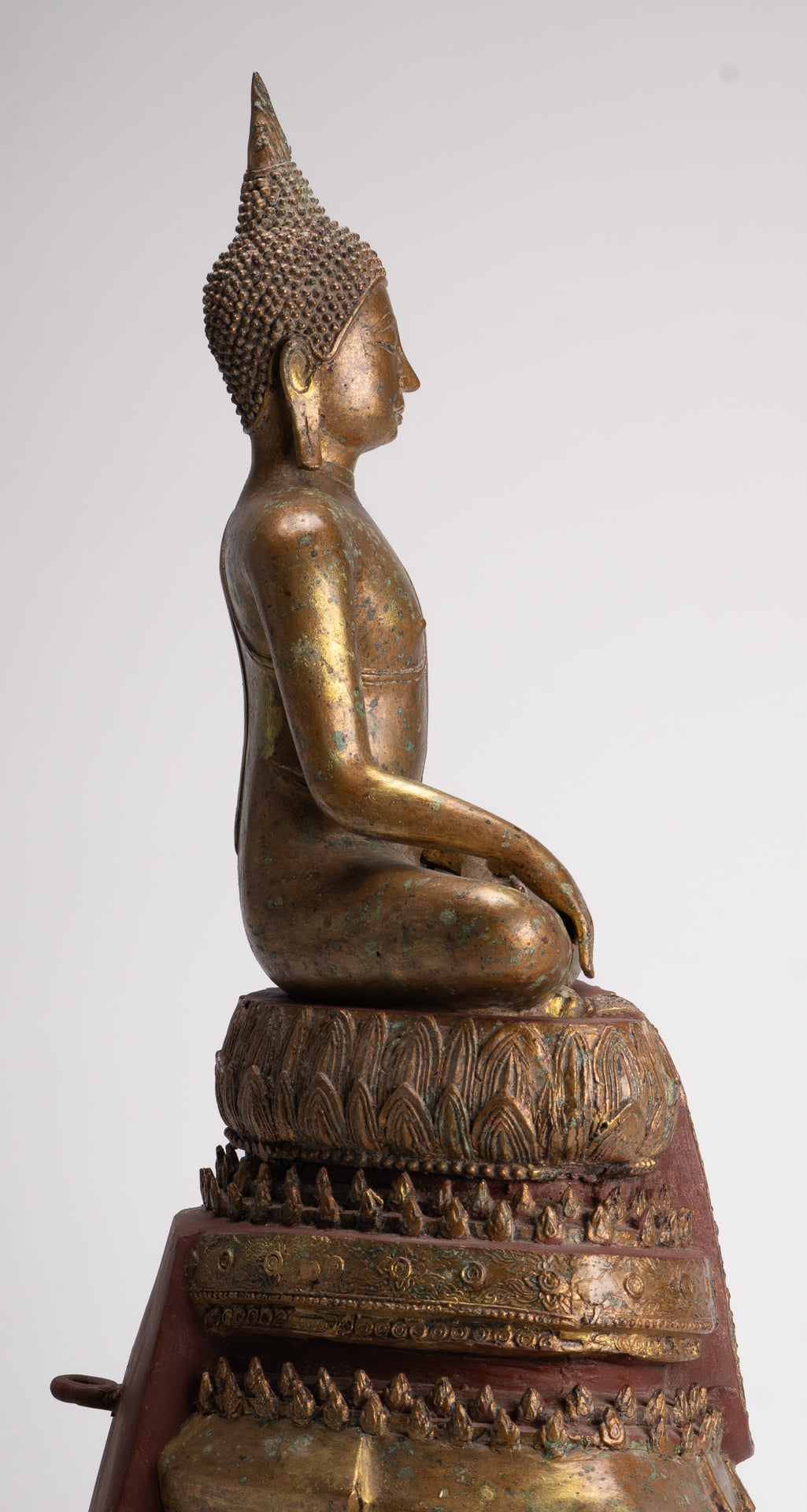 Buddha Statue - Antique Sukhothai Style Thai Enlightenment Buddha Statue - 71cm/28"