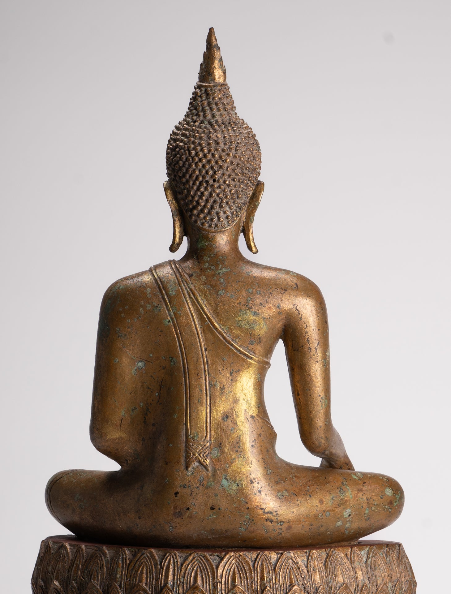 Buddha Statue - Antique Sukhothai Style Thai Enlightenment Buddha Statue - 71cm/28"