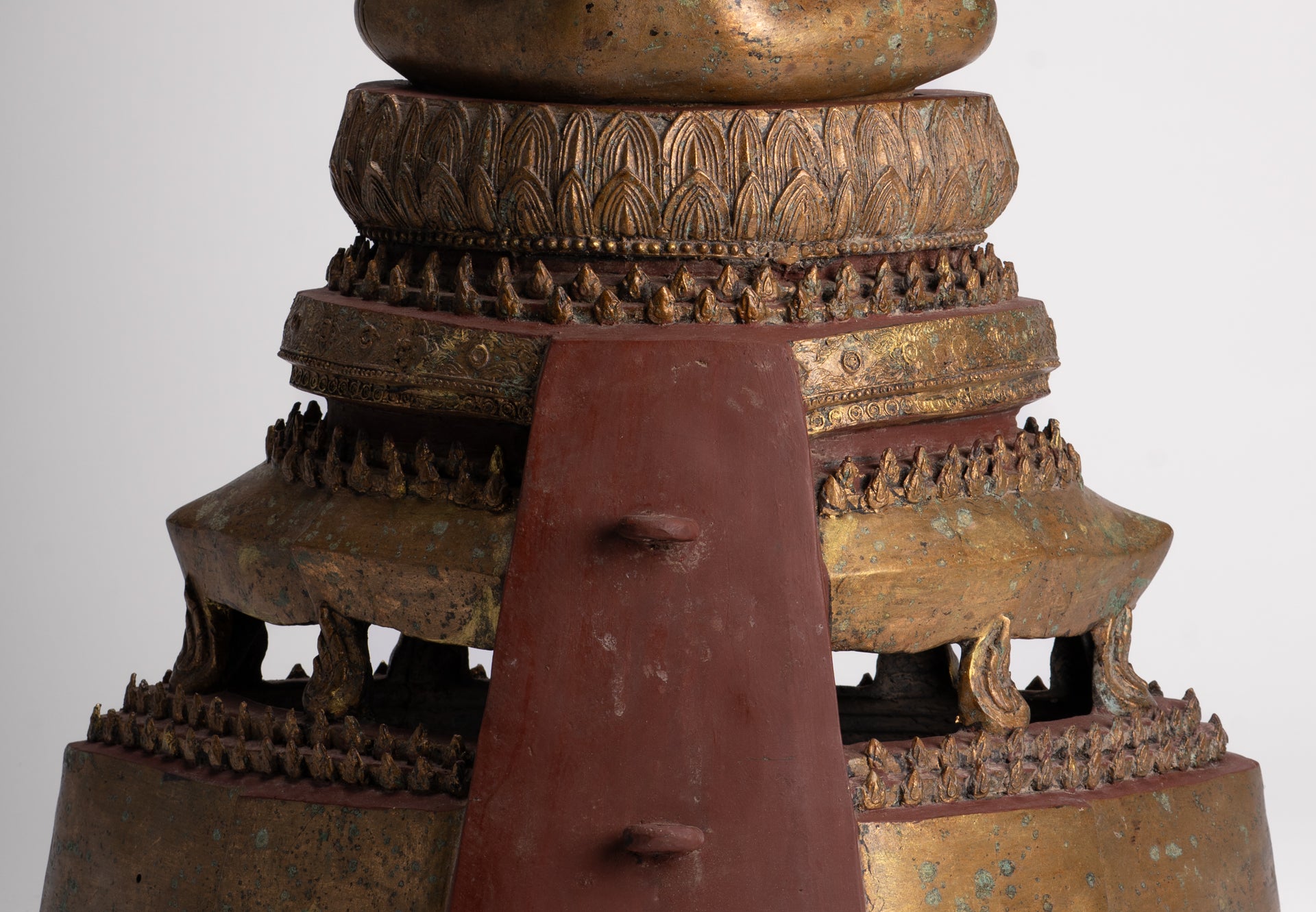 Buddha Statue - Antique Sukhothai Style Thai Enlightenment Buddha Statue - 71cm/28"