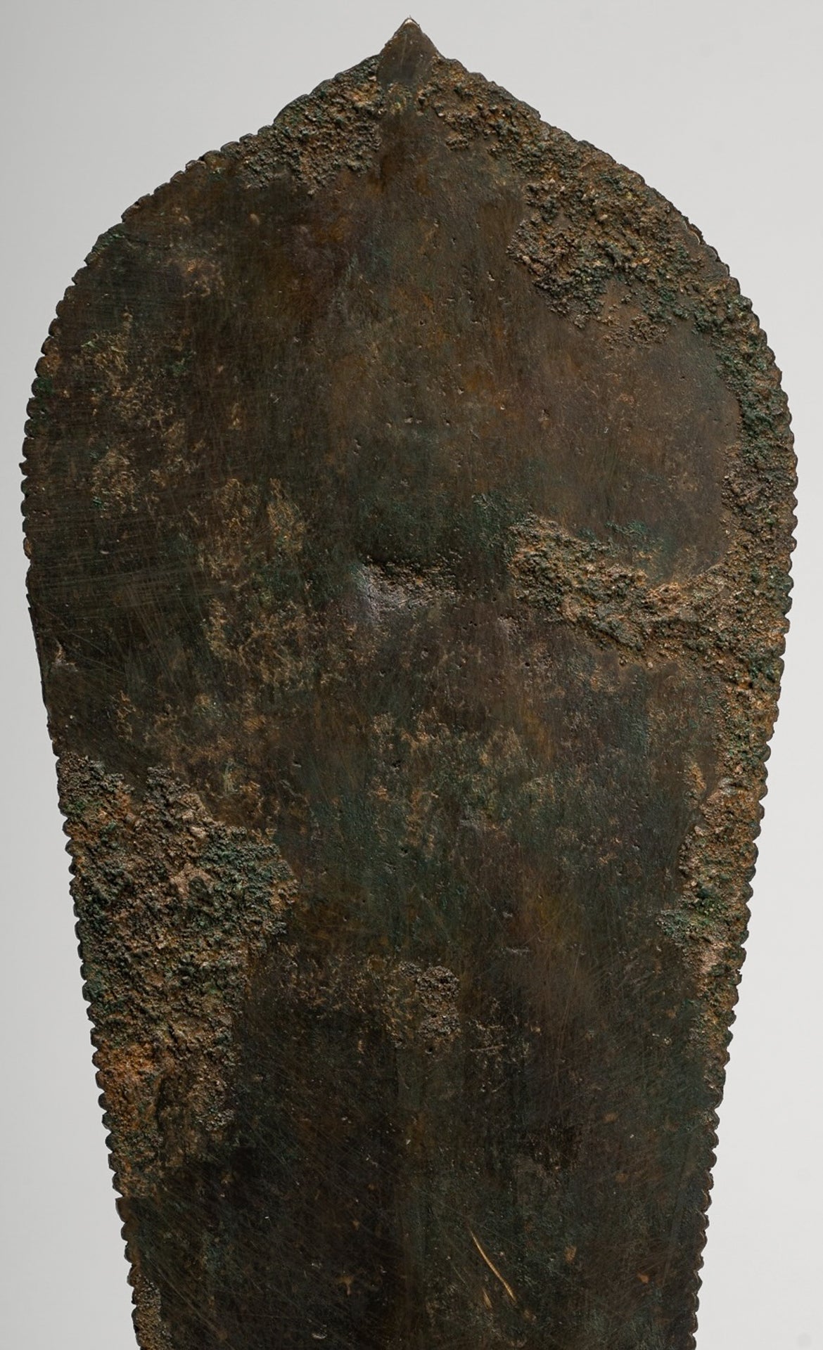 Shiva Statue - Antique Indonesian Style Bronze Javanese Standing 4-Arm Shiva Statue - 37cm/15"