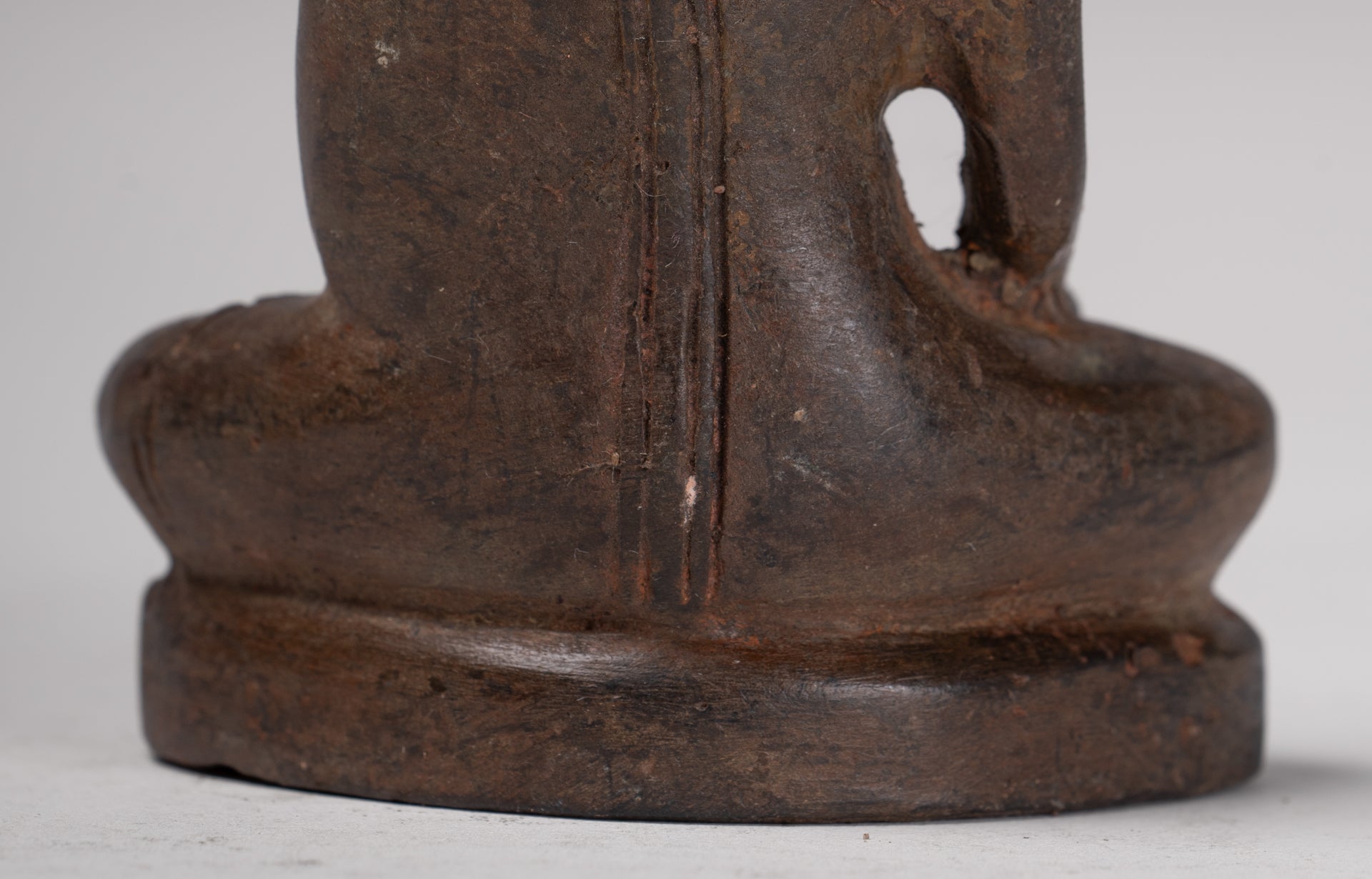 Buddha Statue - Antique Sukhothai Style Thai Enlightenment Buddha Statue - 10cm/4"