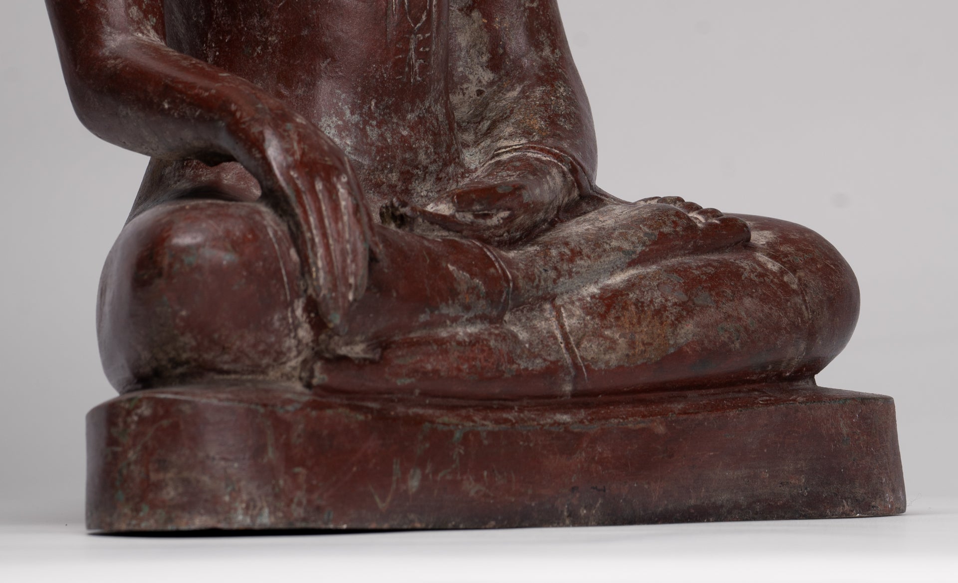 Buddha Statue - Antique Sukhothai Style Thai Enlightenment Buddha Statue - 42cm/17"