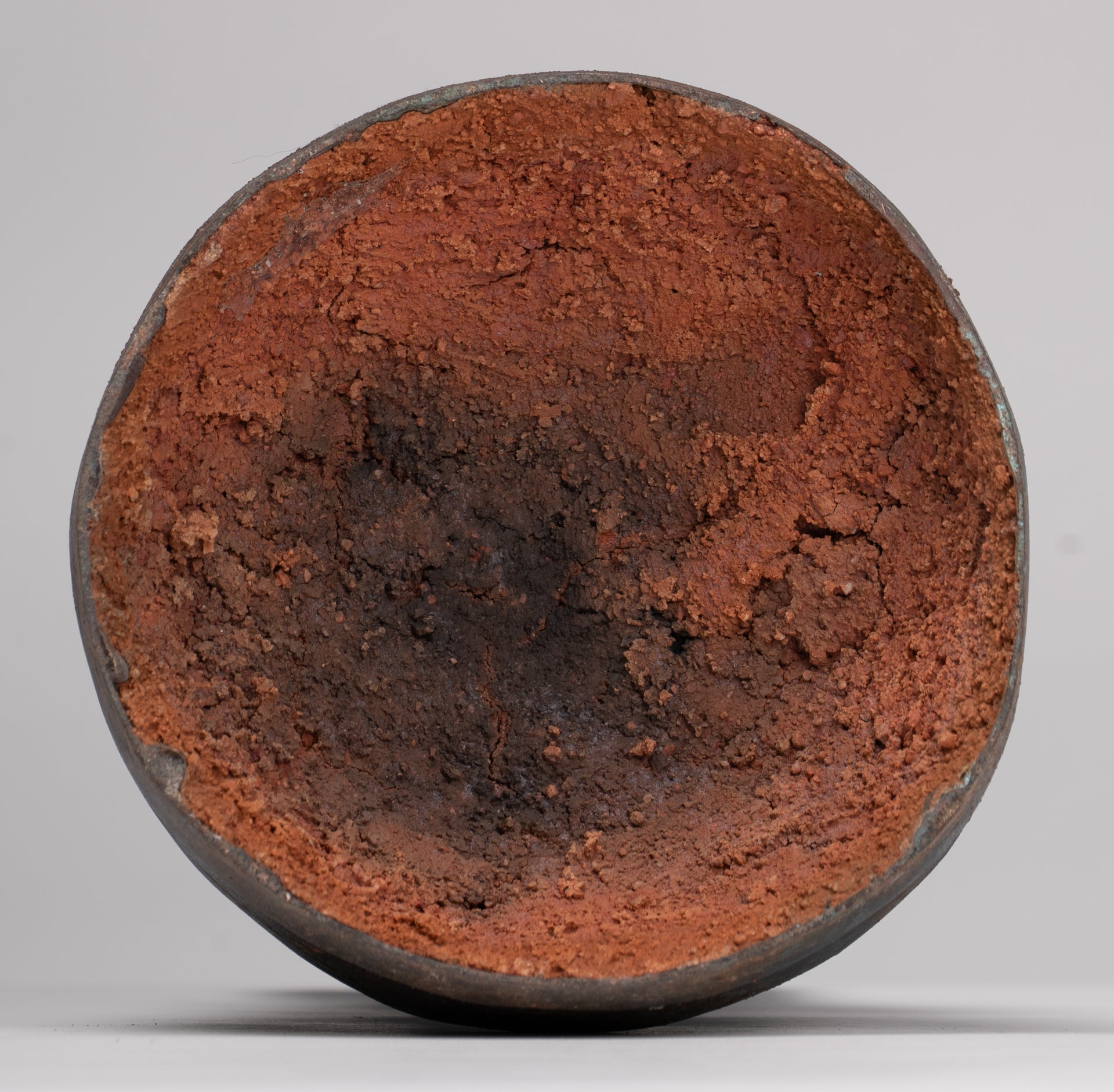 Buddha Statue - Antique Thai Style Chiang Rung Seated Enlightenment Buddha Statue - 32cm/13"