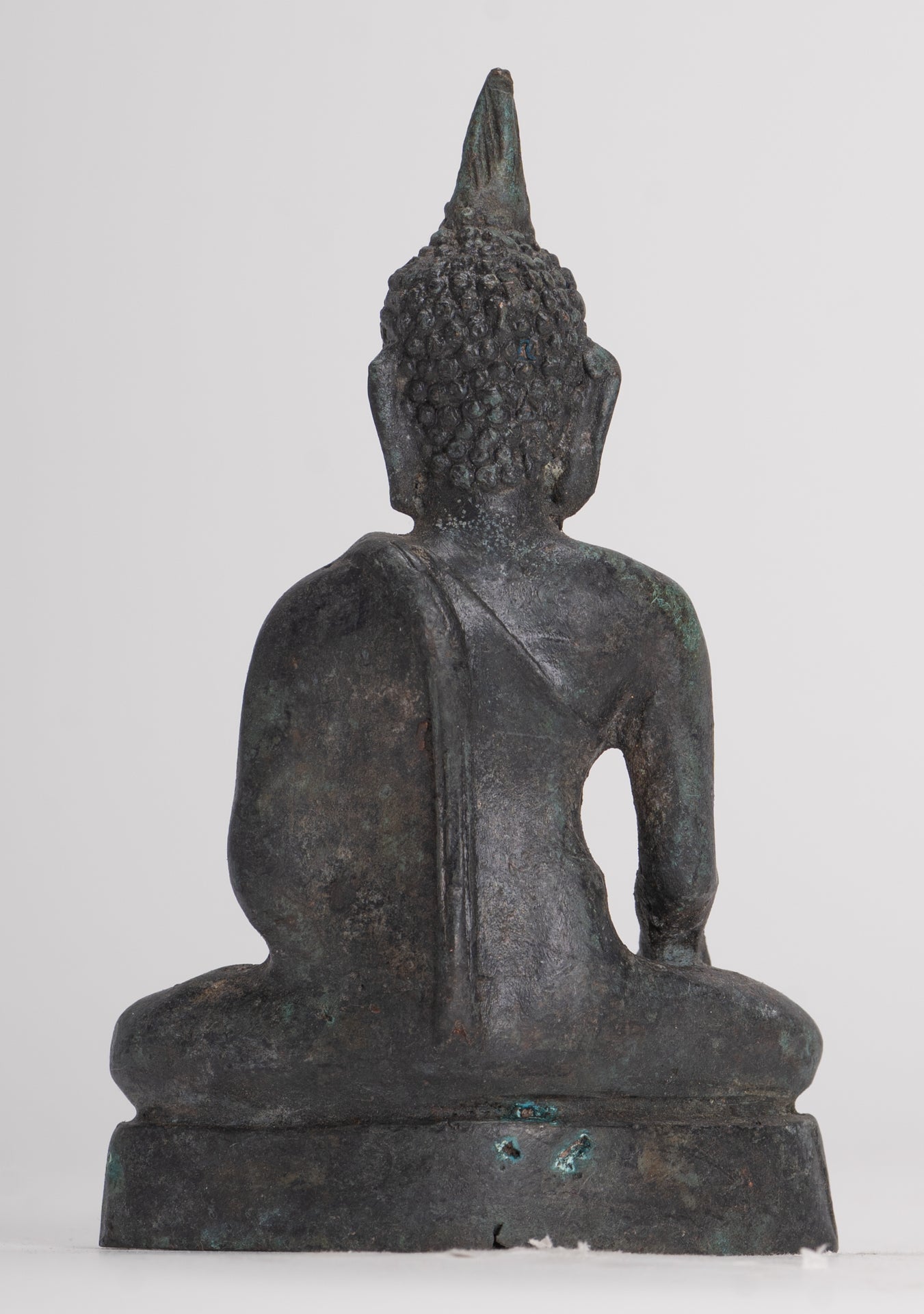Buddha Statue - Antique Sukhothai Style Thai Enlightenment Buddha Statue - 10cm/4"