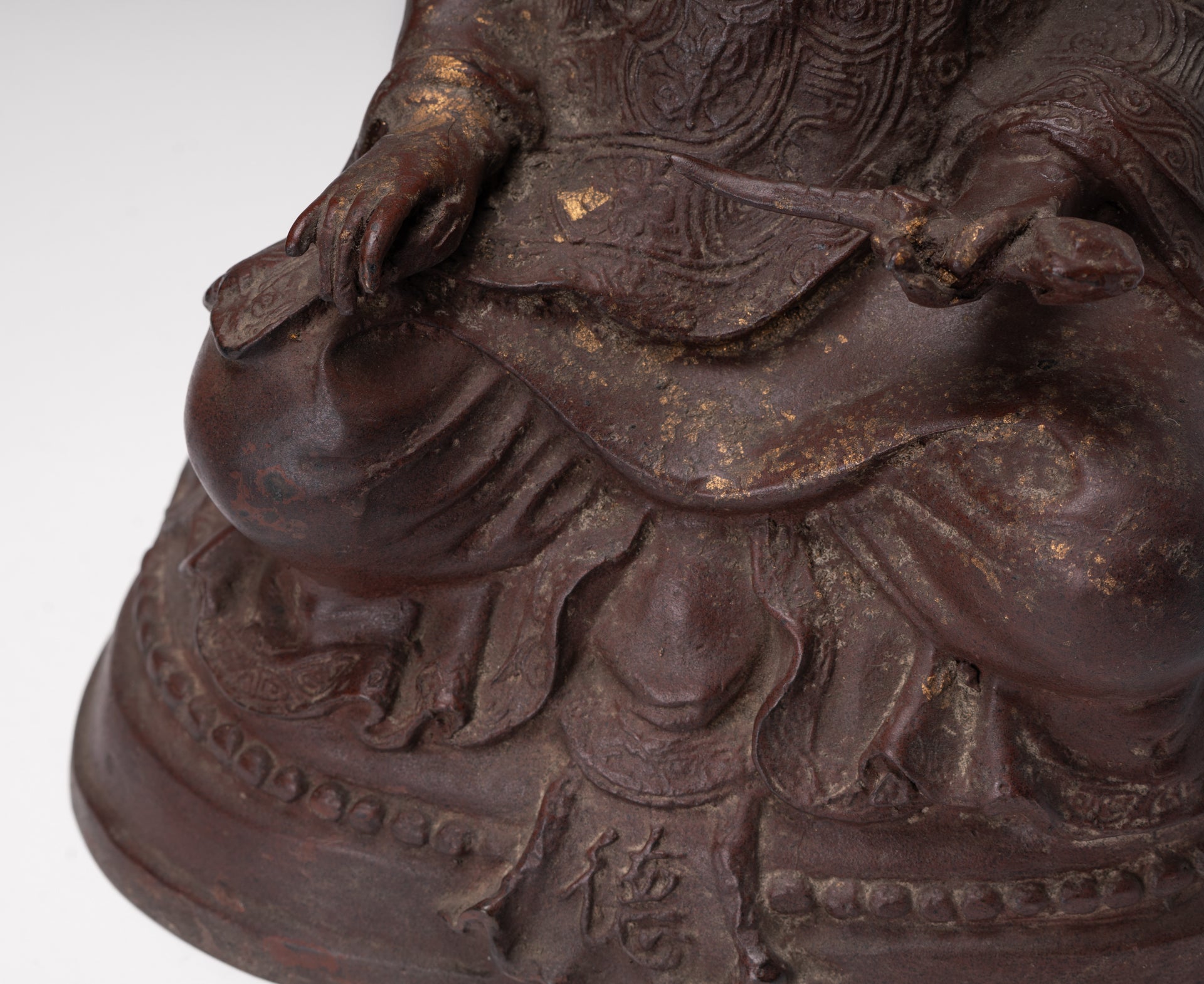 Monk Statue - Antique Chinese Style Tai Hong Gong Chinese Monk Statue - 34cm/14"