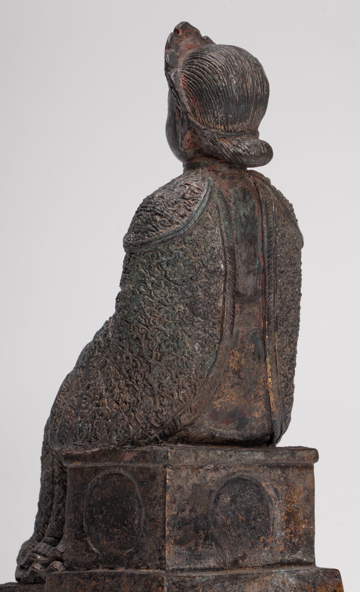 Chinese Heroine - Antique Chinese Style Lim Ko Naio Statue - 23.5cm/9"