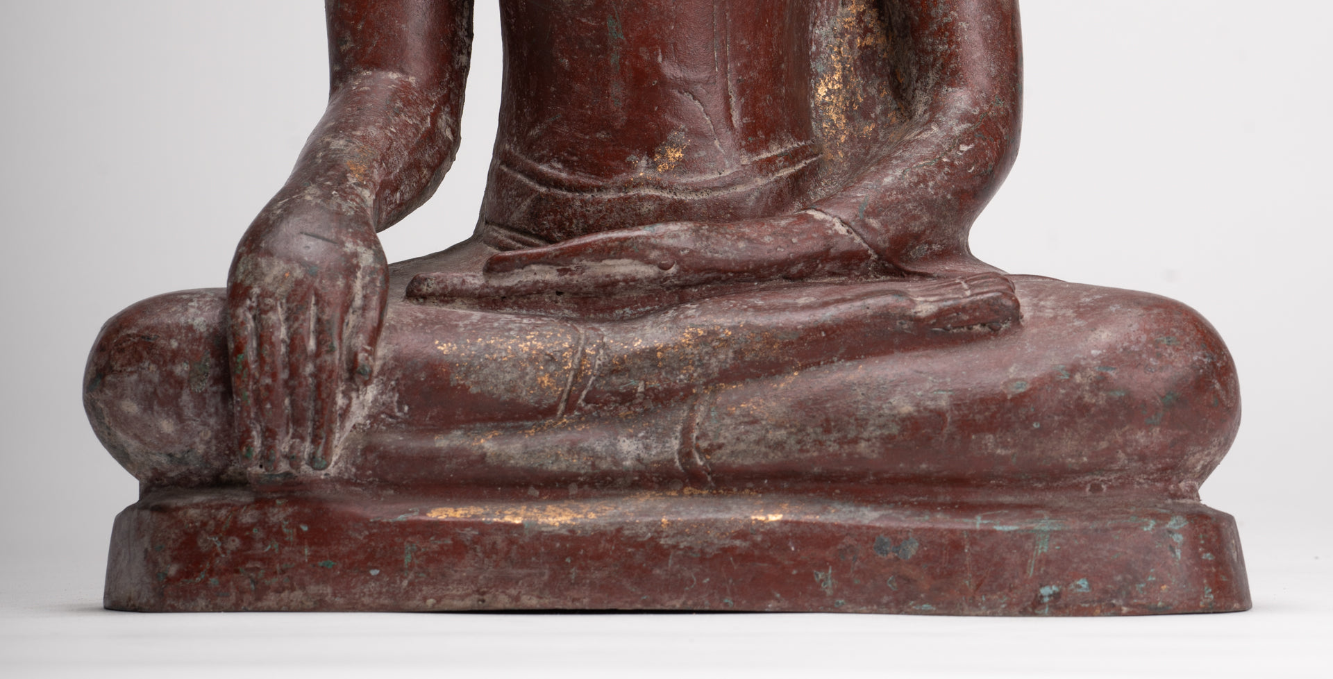 Buddha Statue - Antique Sukhothai Style Thai Enlightenment Buddha Statue - 40cm/16"