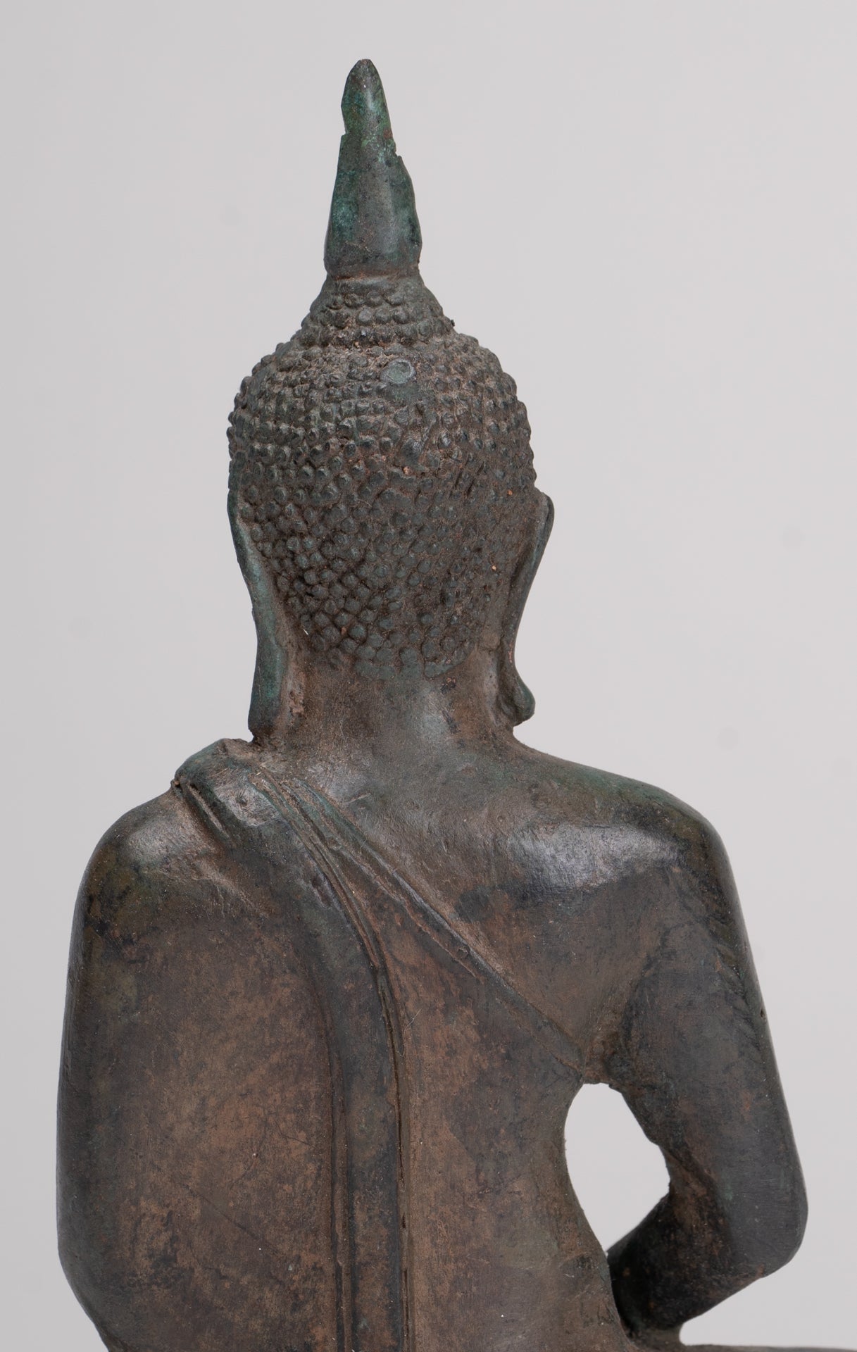 Buddha Statue - Antique Sukhothai Style Thai Meditation Buddha Statue - 15.5cm/6"