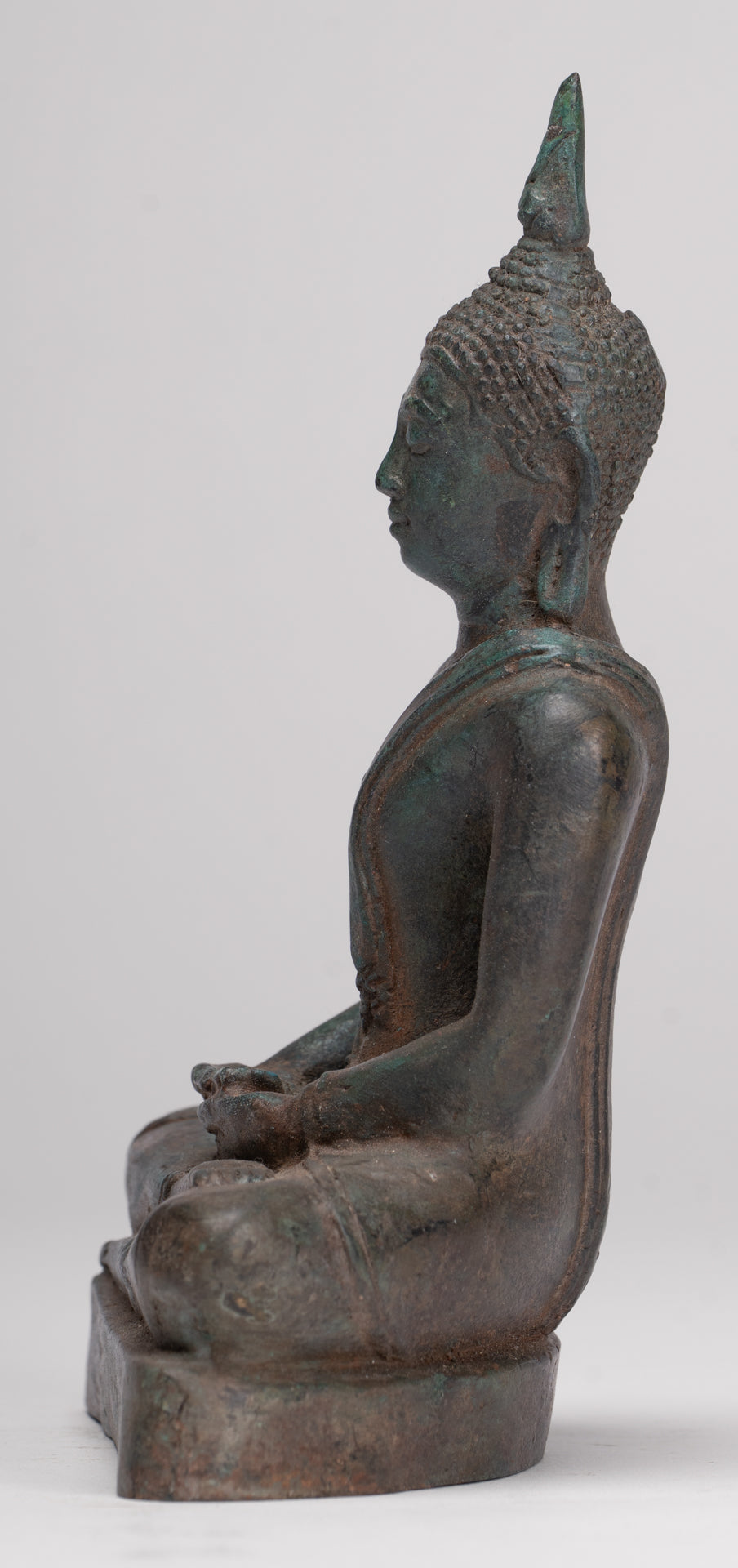 Buddha Statue - Antique Sukhothai Style Thai Meditation Buddha Statue - 15.5cm/6"
