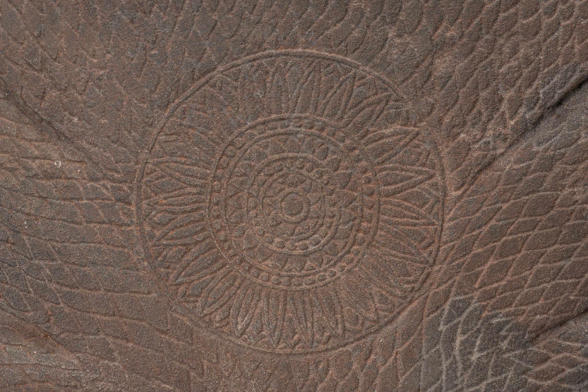 Statua Buddha - Antique Bayon Style Khmer Stone seduto Naga Meditazione Buddha - 67 cm/27 "