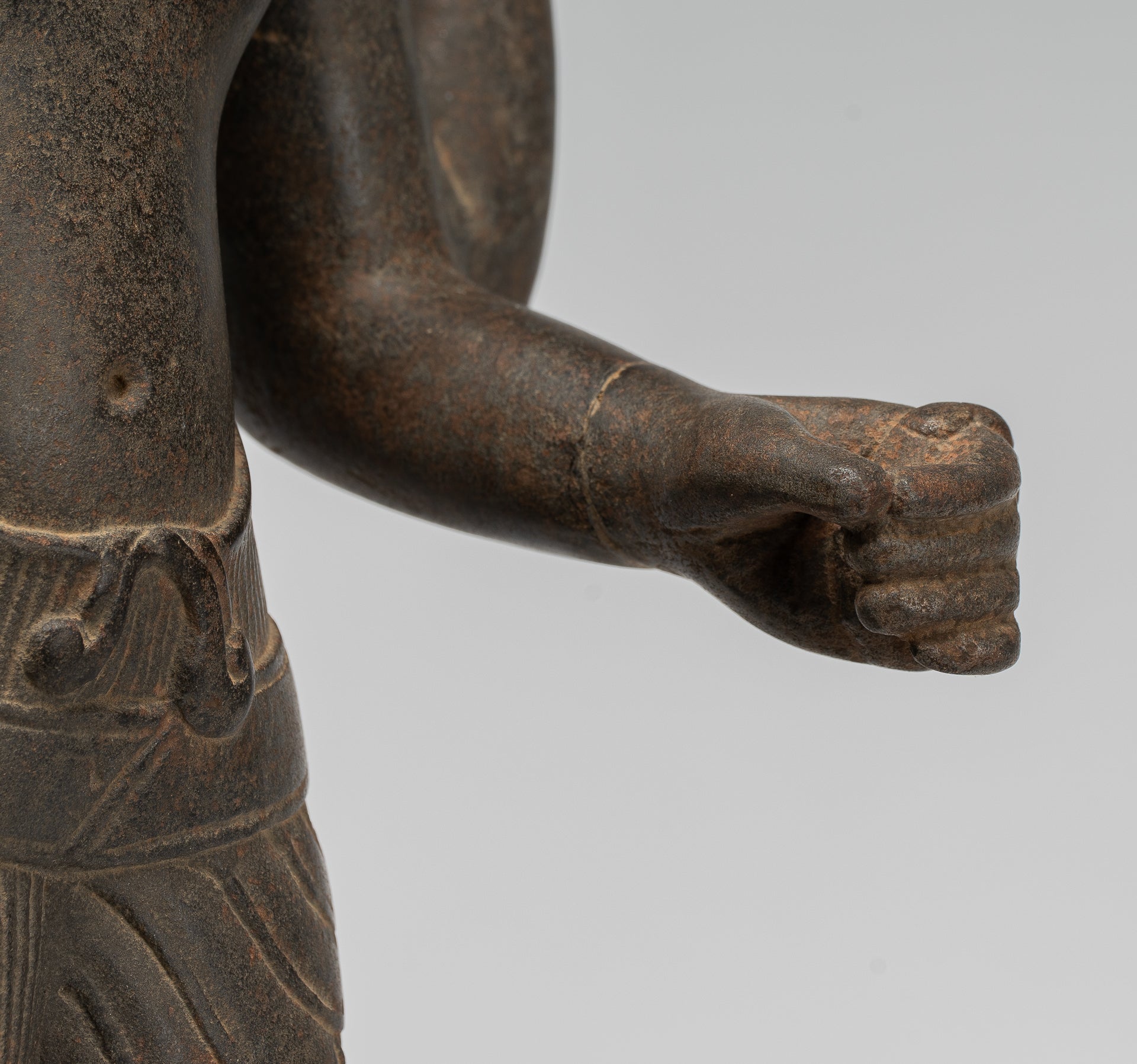 Vishnu - Style de style khmer antique koh ker statut Vishnu Statue - 52 cm / 21 "