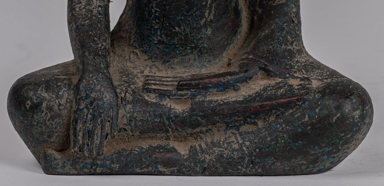 Estatua de Buda - Estatua de Buda de la Madera de Madera Asia ASIA ASIA ASIA ASIA - 21cm/8 "