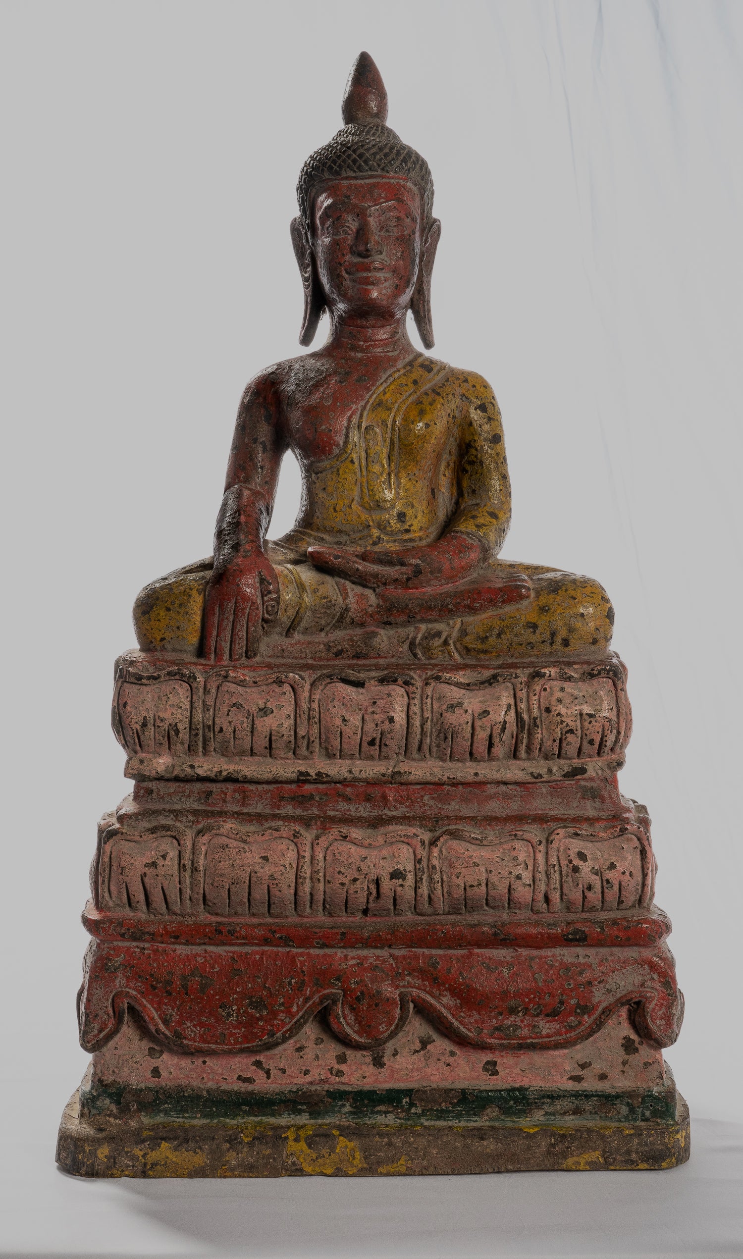 Estatua de Buda - Estatua de Buda de Buda de Madera de Madera ASIA ASIA ASIA - 66cm/26 "