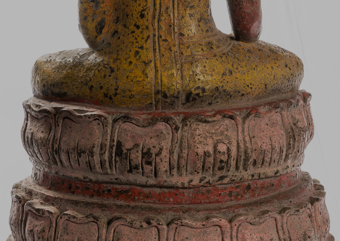 Estatua de Buda - Estatua de Buda de Buda de Madera de Madera ASIA ASIA ASIA - 66cm/26 "