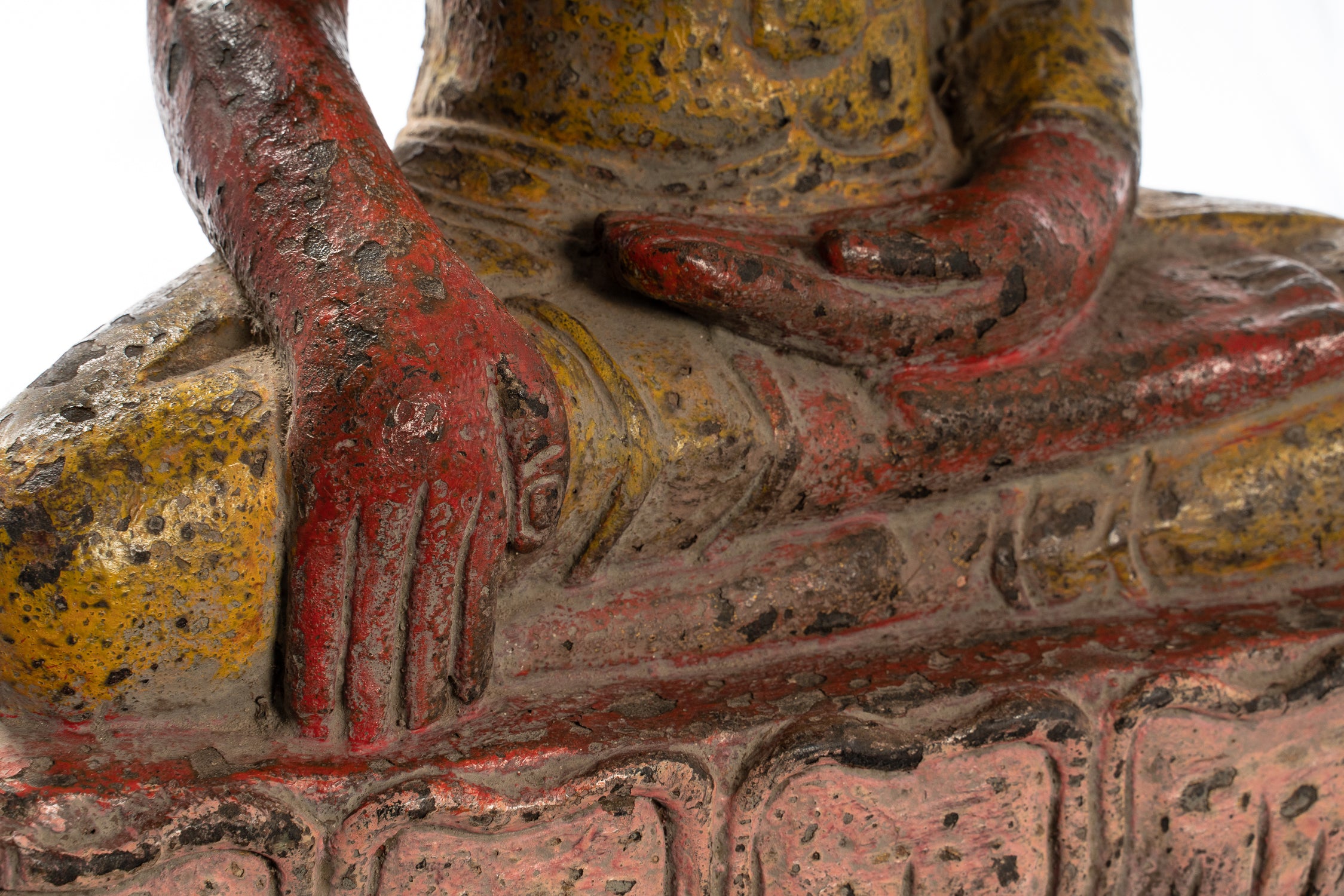 Estatua de Buda - Estatua de Buda de Buda de Madera de Madera ASIA ASIA ASIA - 66cm/26 "