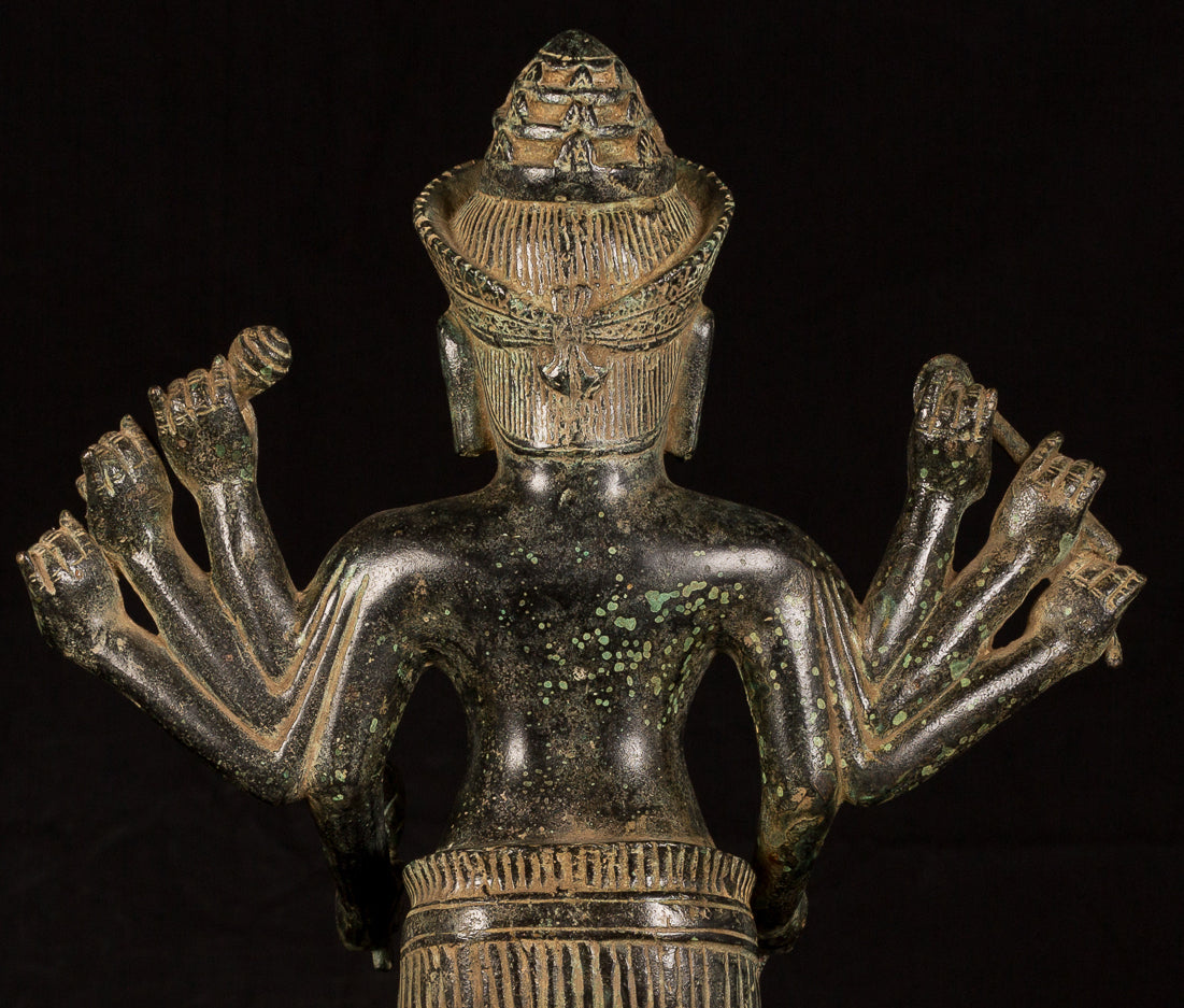 Estado antiguo de Khmer Koh Ker Durga Mahishasuramardini- 54cm/22 "