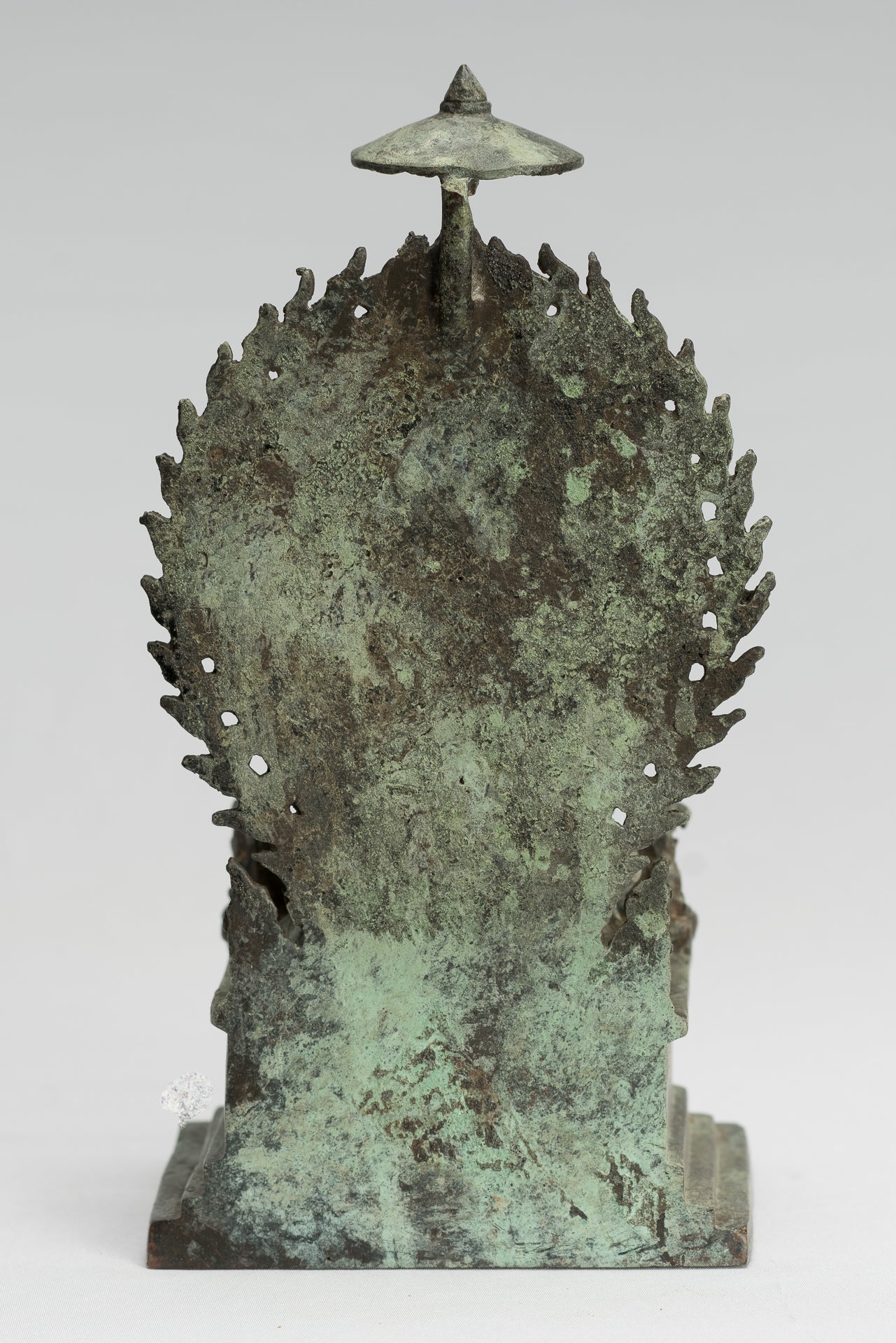 Statue de Ganesha - ancienne statue de Ganesha indonésienne en bronze de style javanais - 23cm / 9 "