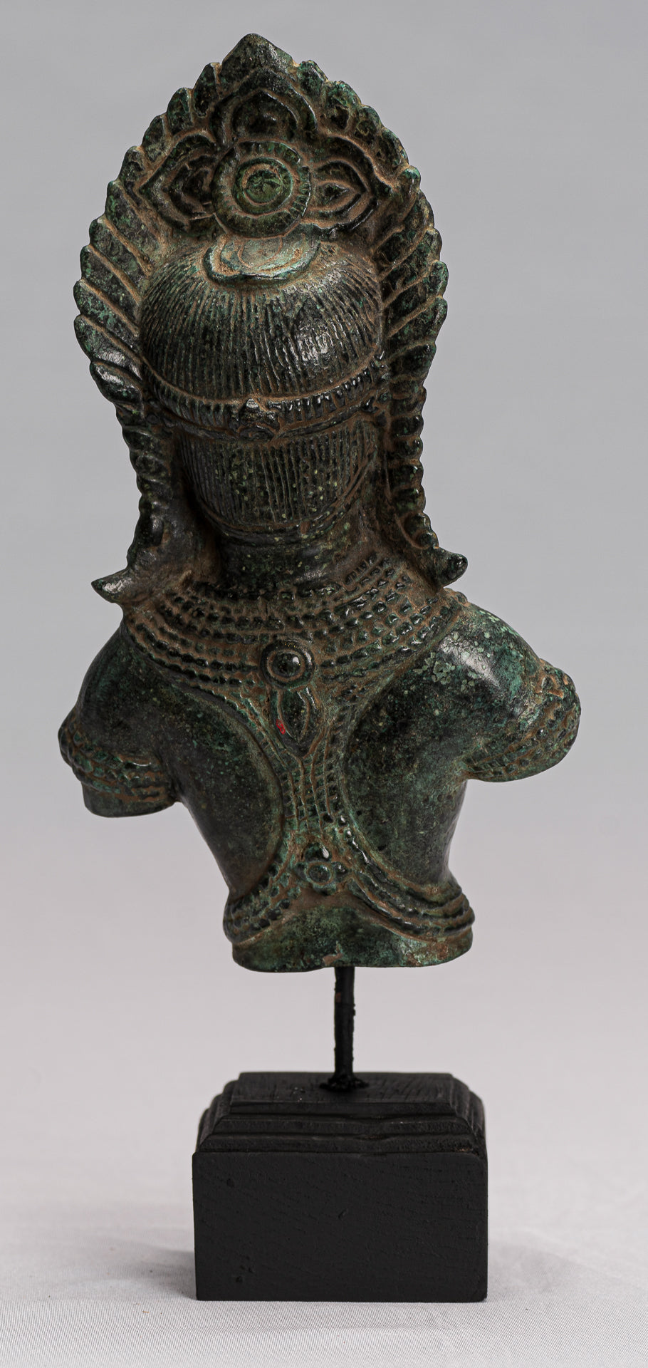 Lakshmi Statue. Antike Khmer Stil Lakshmi.Devi Consort of Vishnu Torso mit 27cm/11"