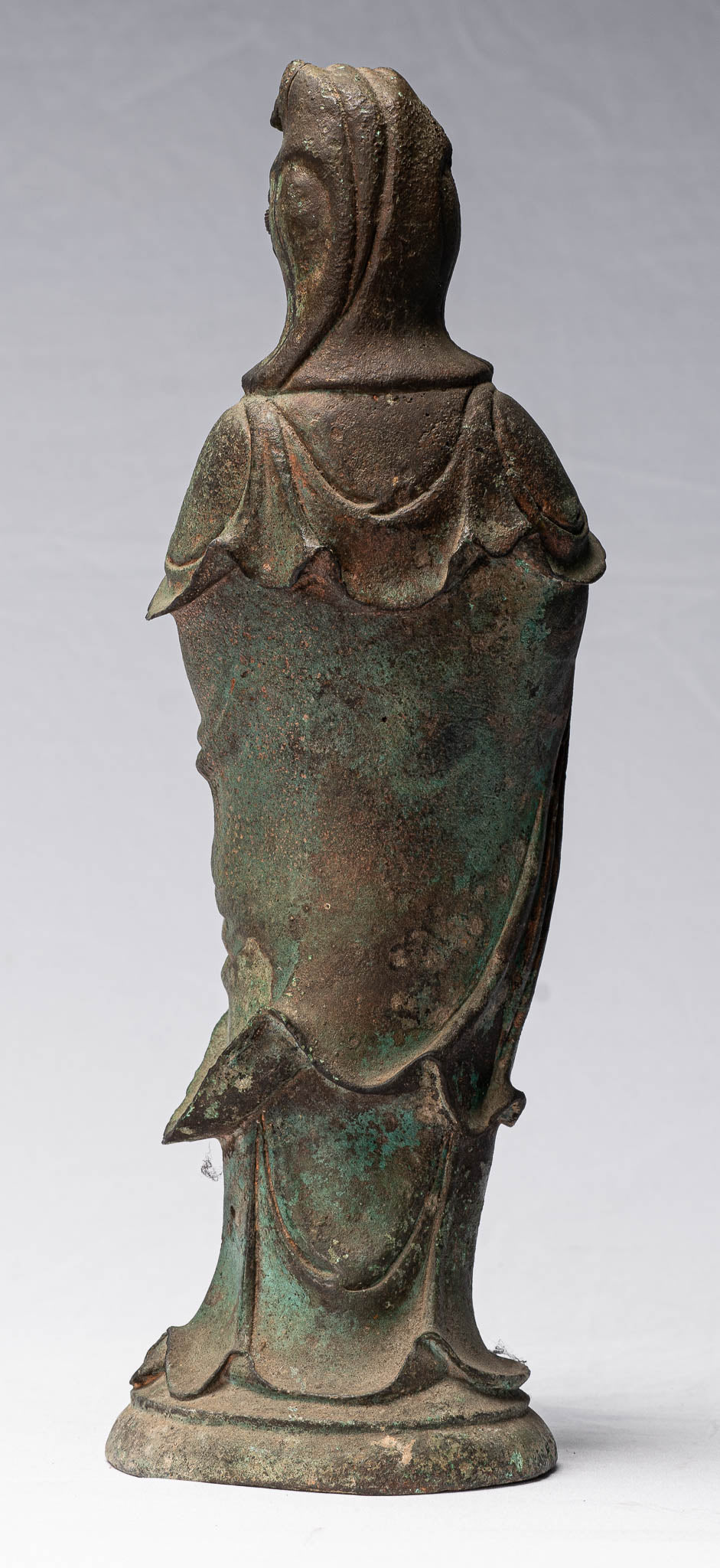 Antike Antike chinesische Stil Kwan Yin oder Guanyin Statue-38cm/15 "