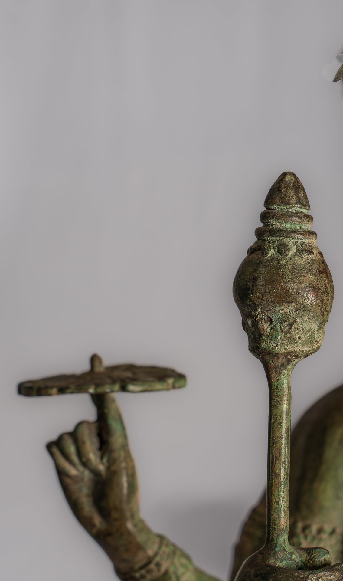 Statua Brahma - Antique Thai Style Standing Bronze Brahma Statue - 76cm/30 "