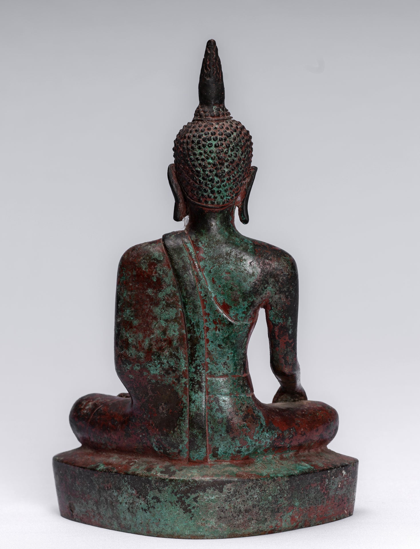 Statue Buddha - Antique Sukhothai Style Thai Enlightenment Statue Buddha - 24 cm/10 "